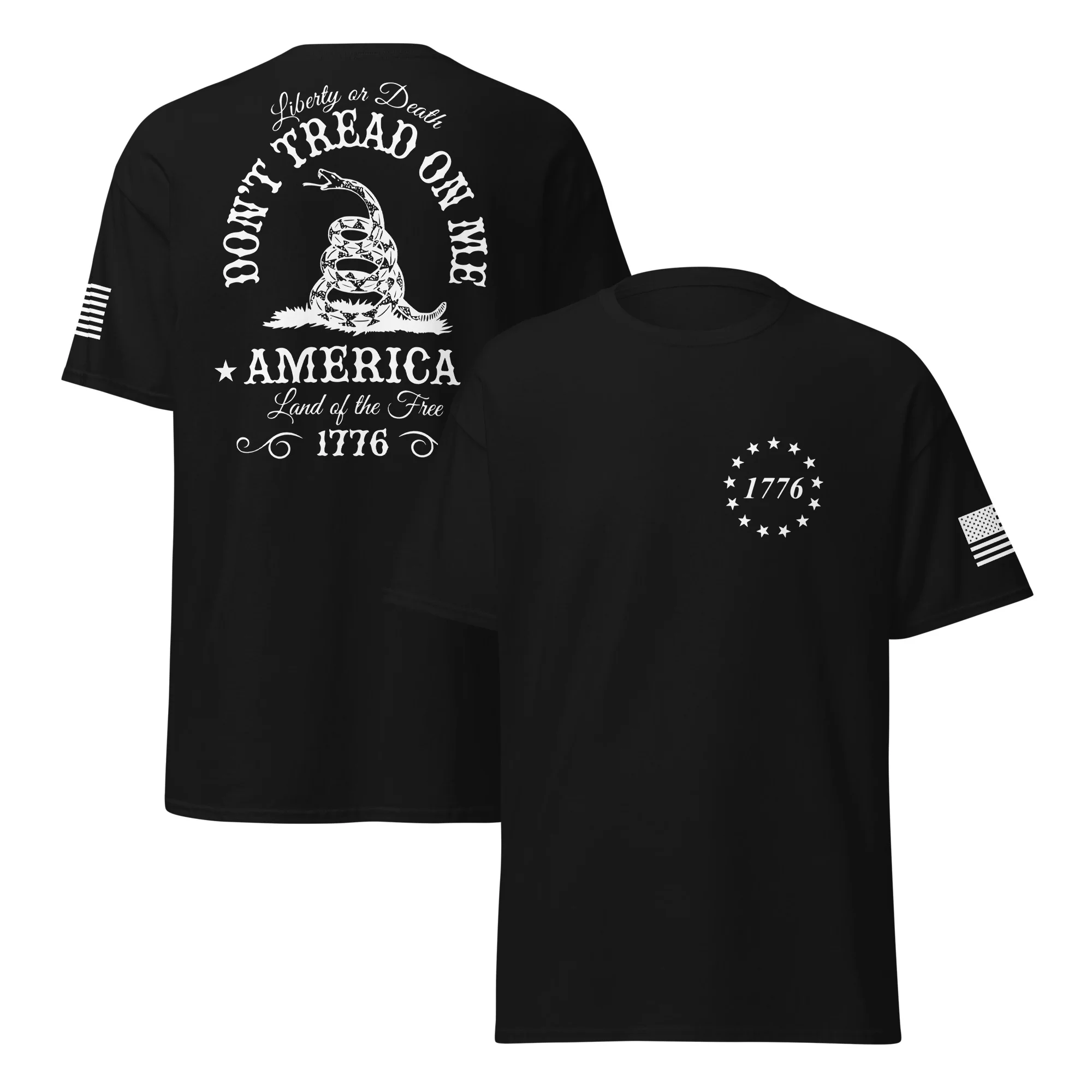 Liberty or Death Dark T-Shirts | Unisex Classic Tees | Gildan 5000