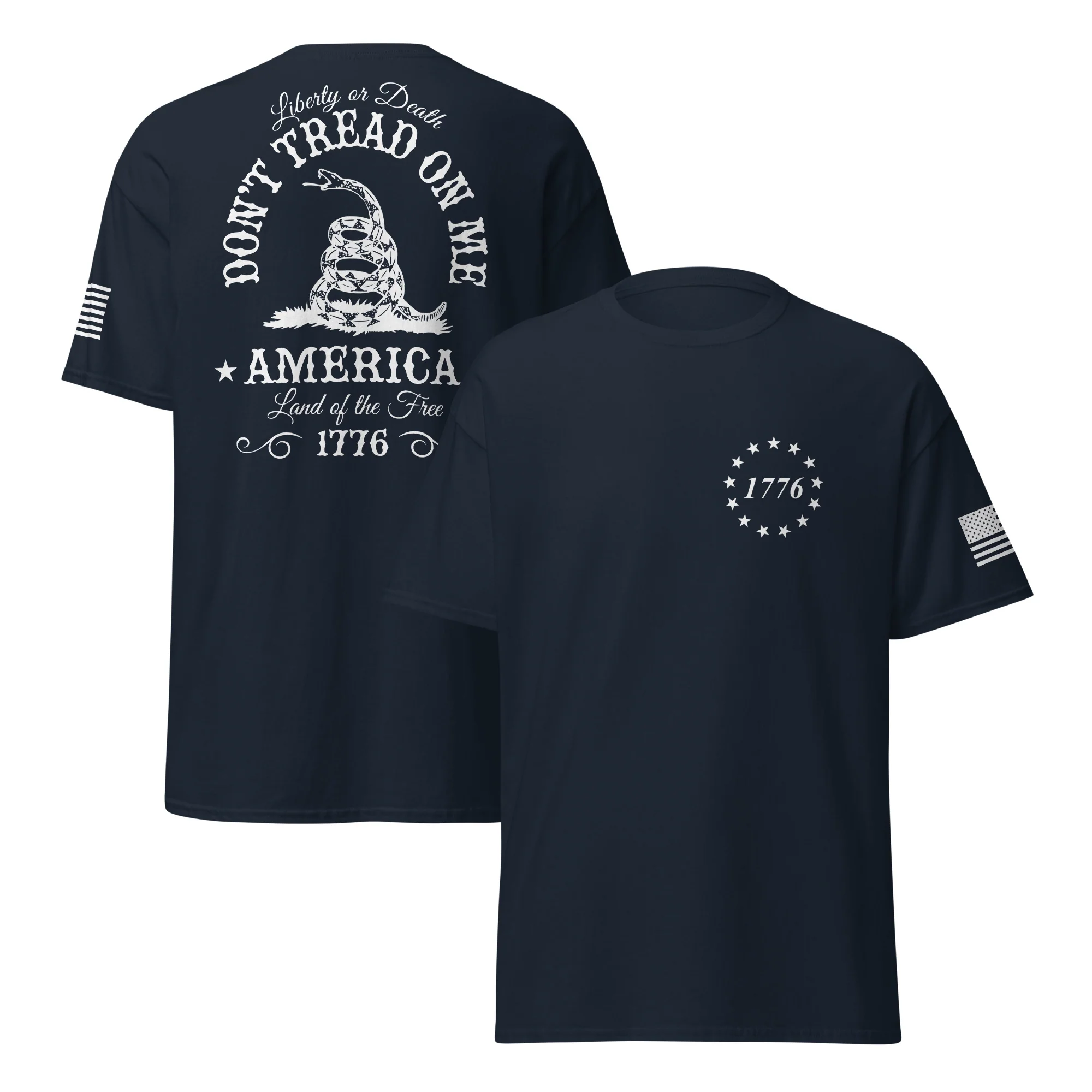 Liberty or Death Dark T-Shirts | Unisex Classic Tees | Gildan 5000 - Image 10