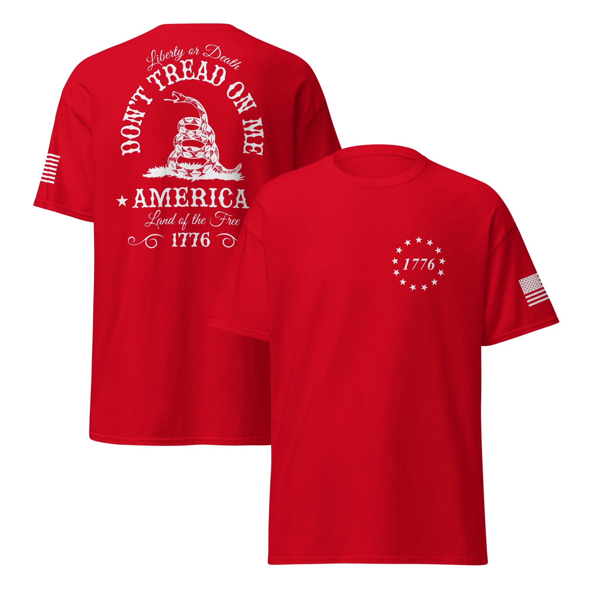 Liberty or Death Dark T-Shirts | Unisex Classic Tees | Gildan 5000 - Image 12