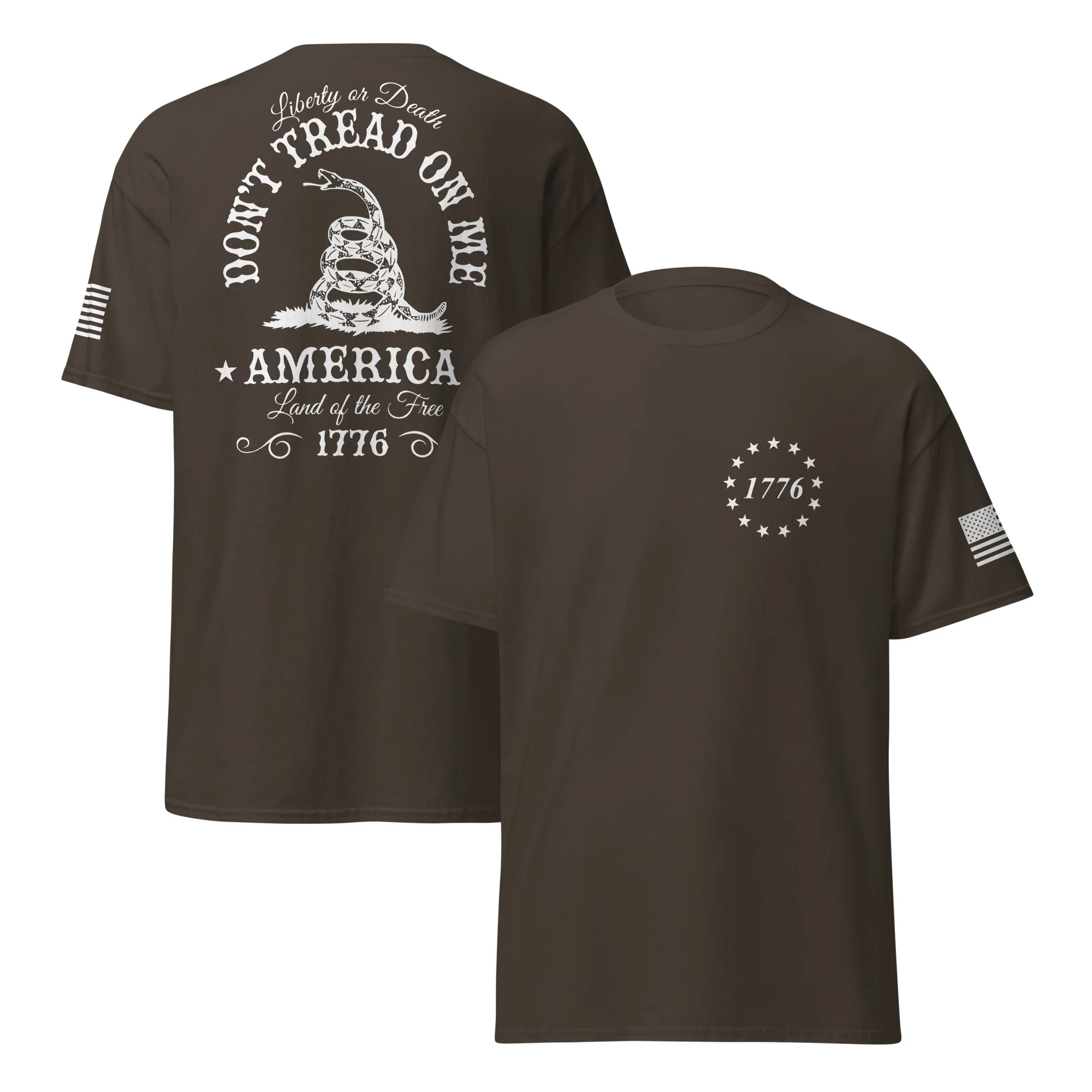Liberty or Death Dark T-Shirts | Unisex Classic Tees | Gildan 5000 - Image 14