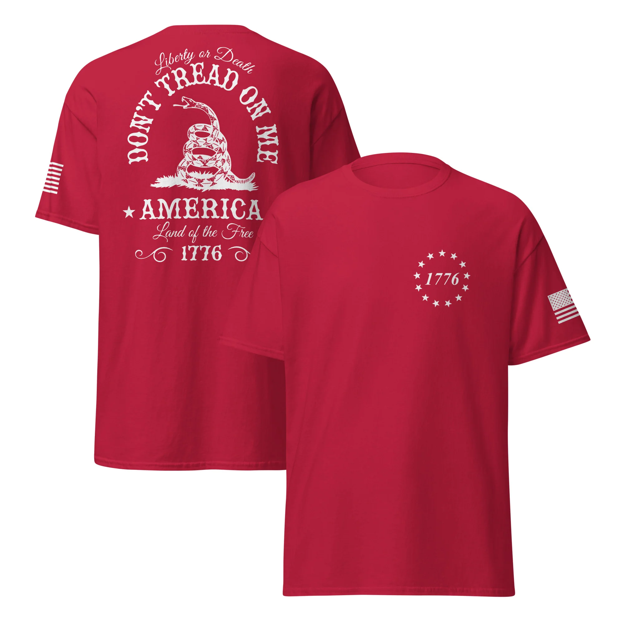 Liberty or Death Dark T-Shirts | Unisex Classic Tees | Gildan 5000 - Image 15