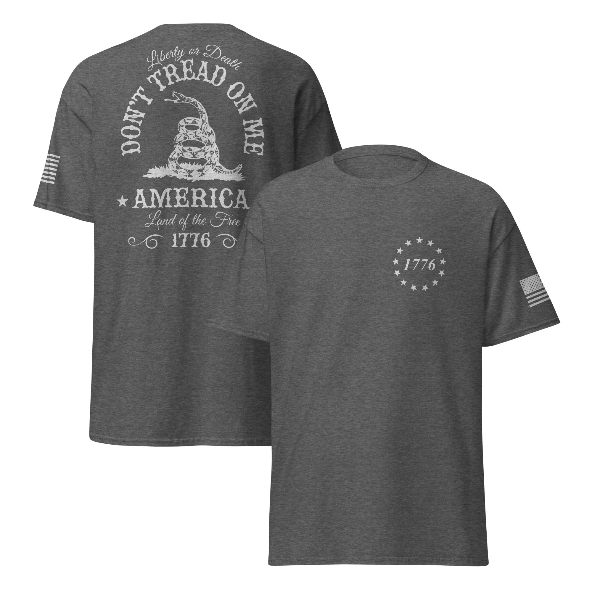 Liberty or Death Dark T-Shirts | Unisex Classic Tees | Gildan 5000 - Image 17