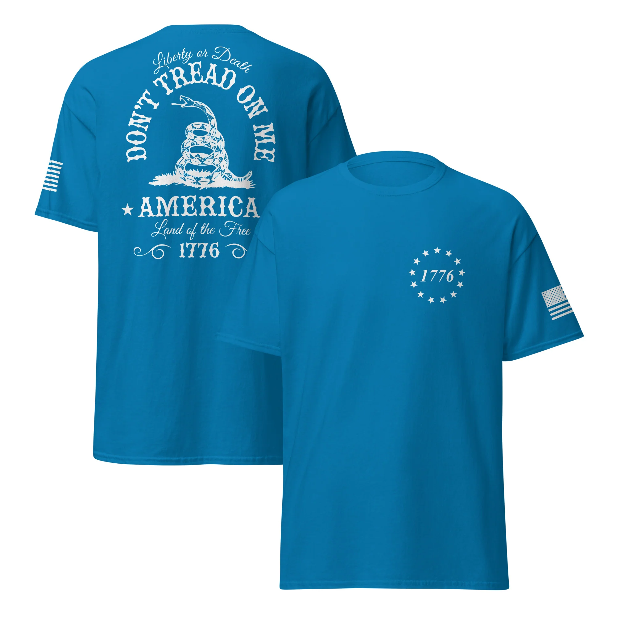 Liberty or Death Dark T-Shirts | Unisex Classic Tees | Gildan 5000 - Image 19