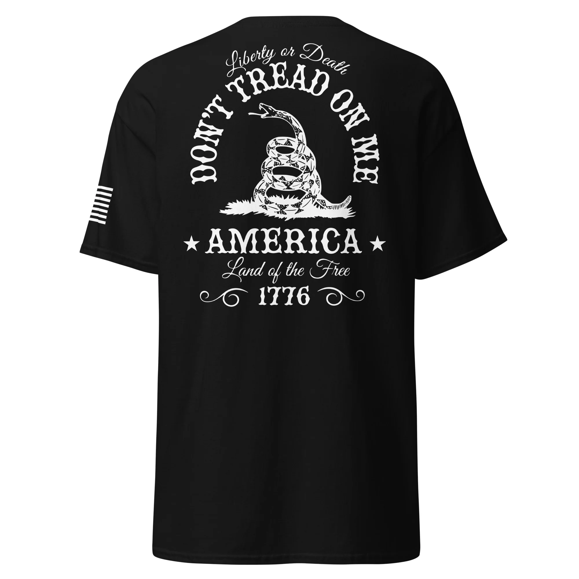 Liberty or Death Dark T-Shirts | Unisex Classic Tees | Gildan 5000 - Image 2