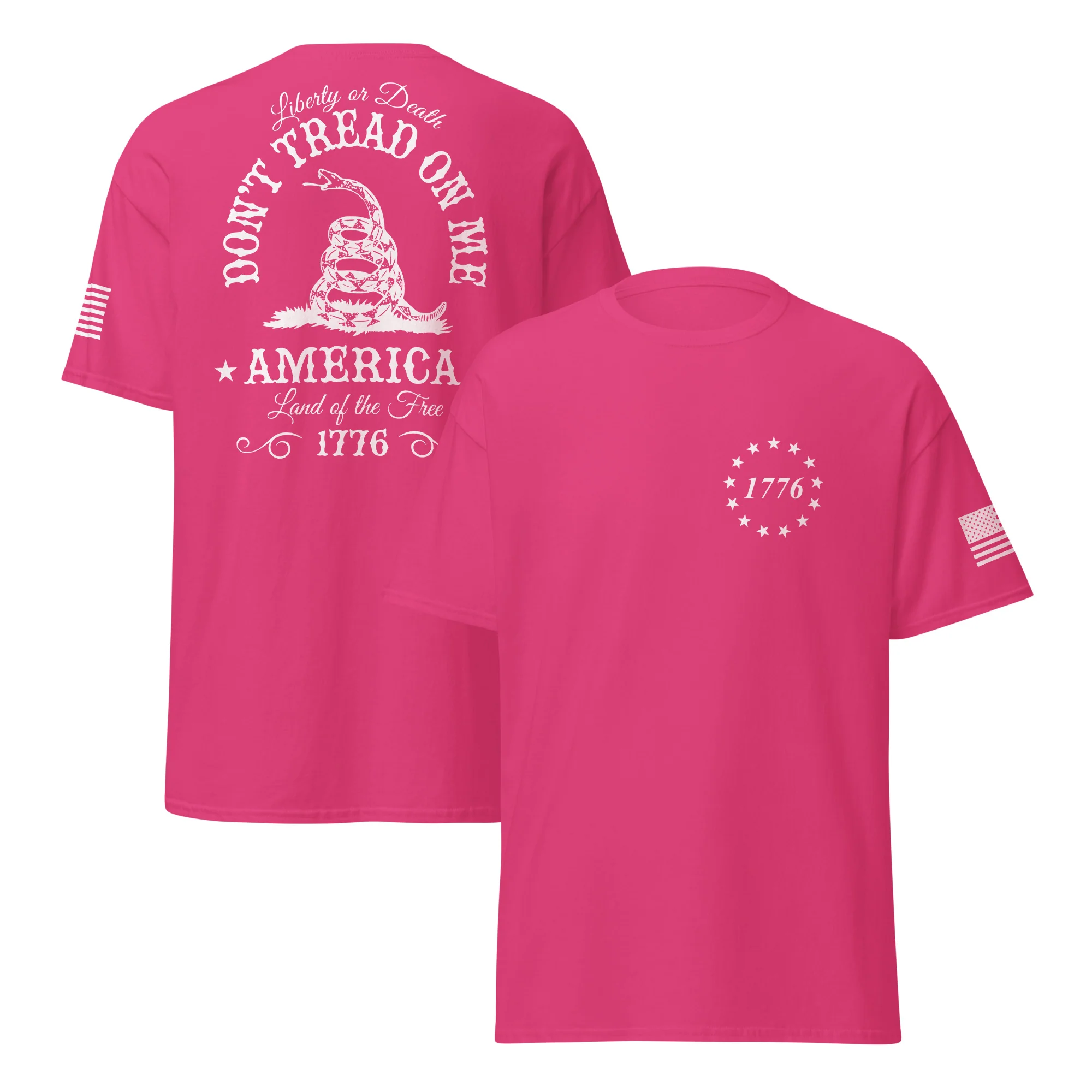 Liberty or Death Dark T-Shirts | Unisex Classic Tees | Gildan 5000 - Image 20