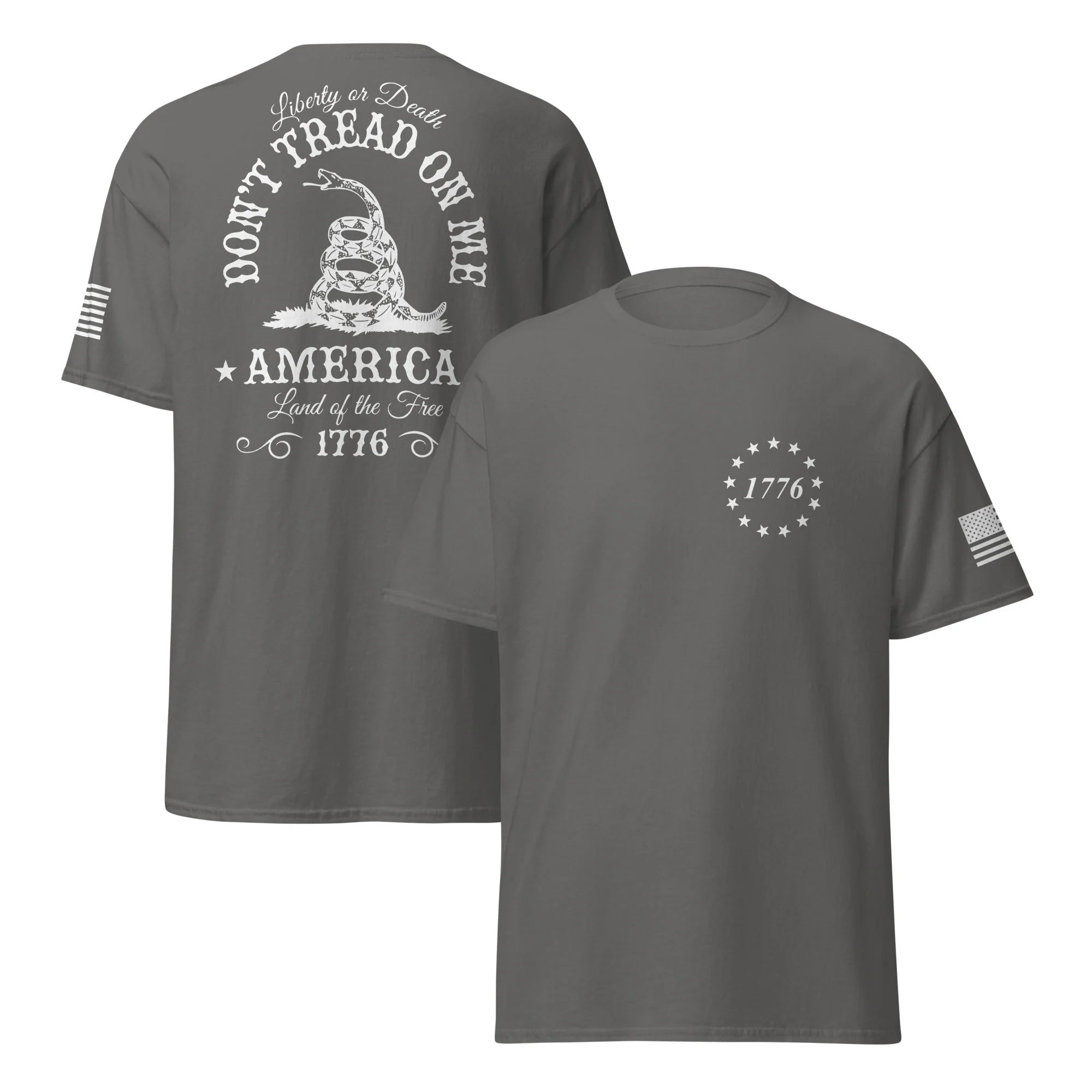 Liberty or Death Dark T-Shirts | Unisex Classic Tees | Gildan 5000 - Image 21