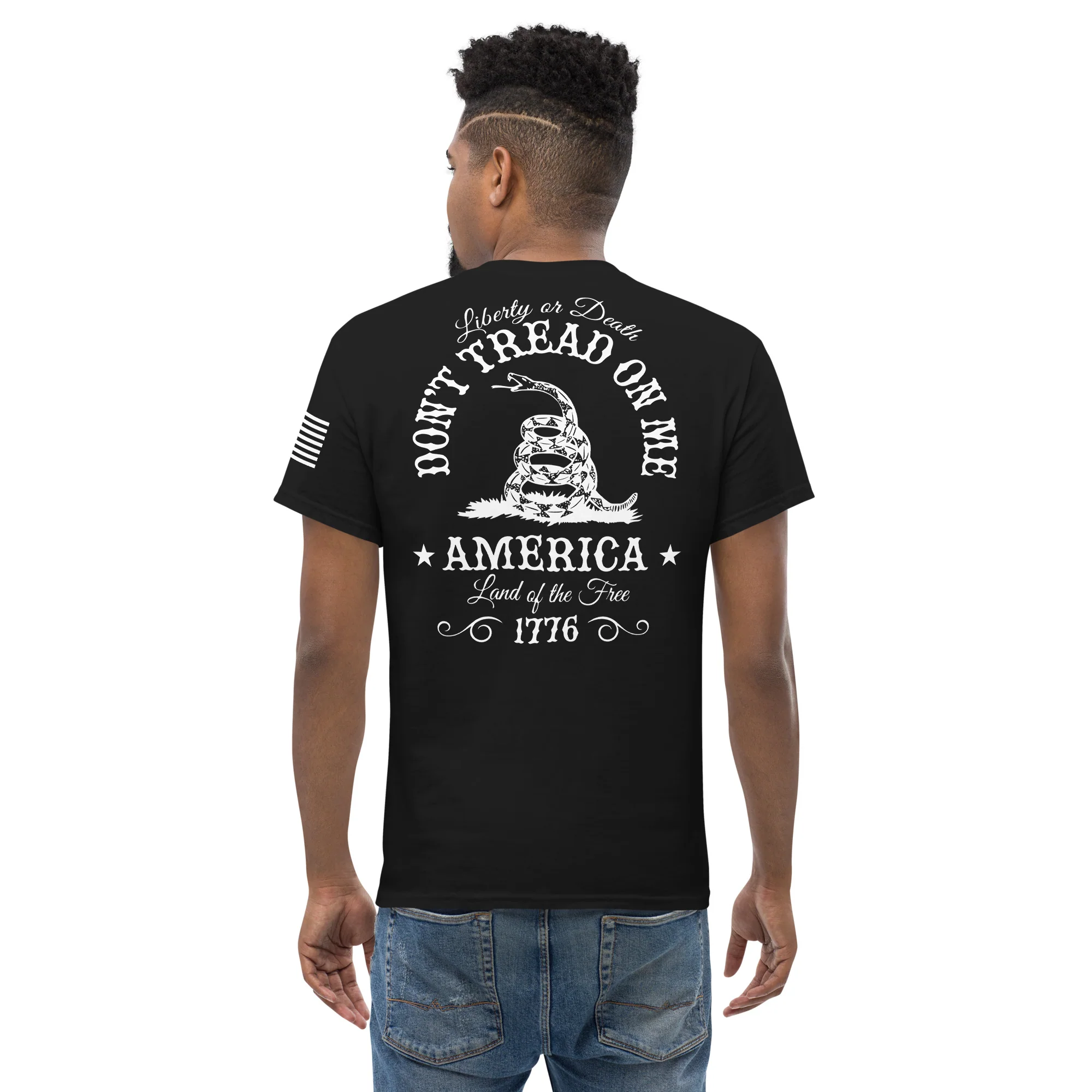 Liberty or Death Dark T-Shirts | Unisex Classic Tees | Gildan 5000 - Image 6