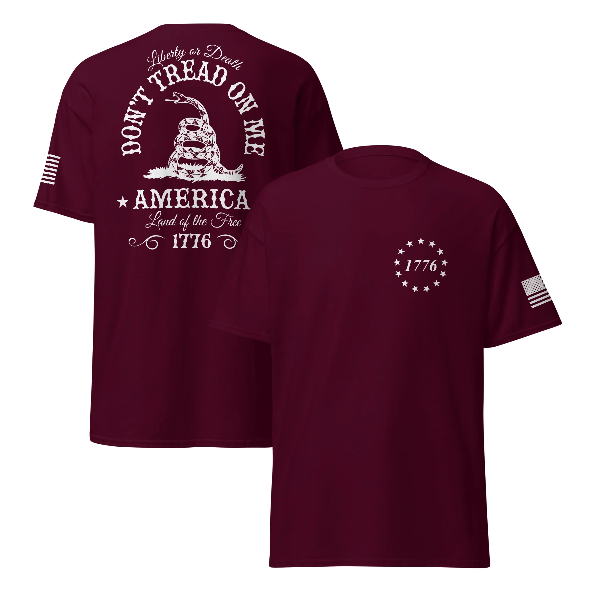 Liberty or Death Dark T-Shirts | Unisex Classic Tees | Gildan 5000 - Image 9