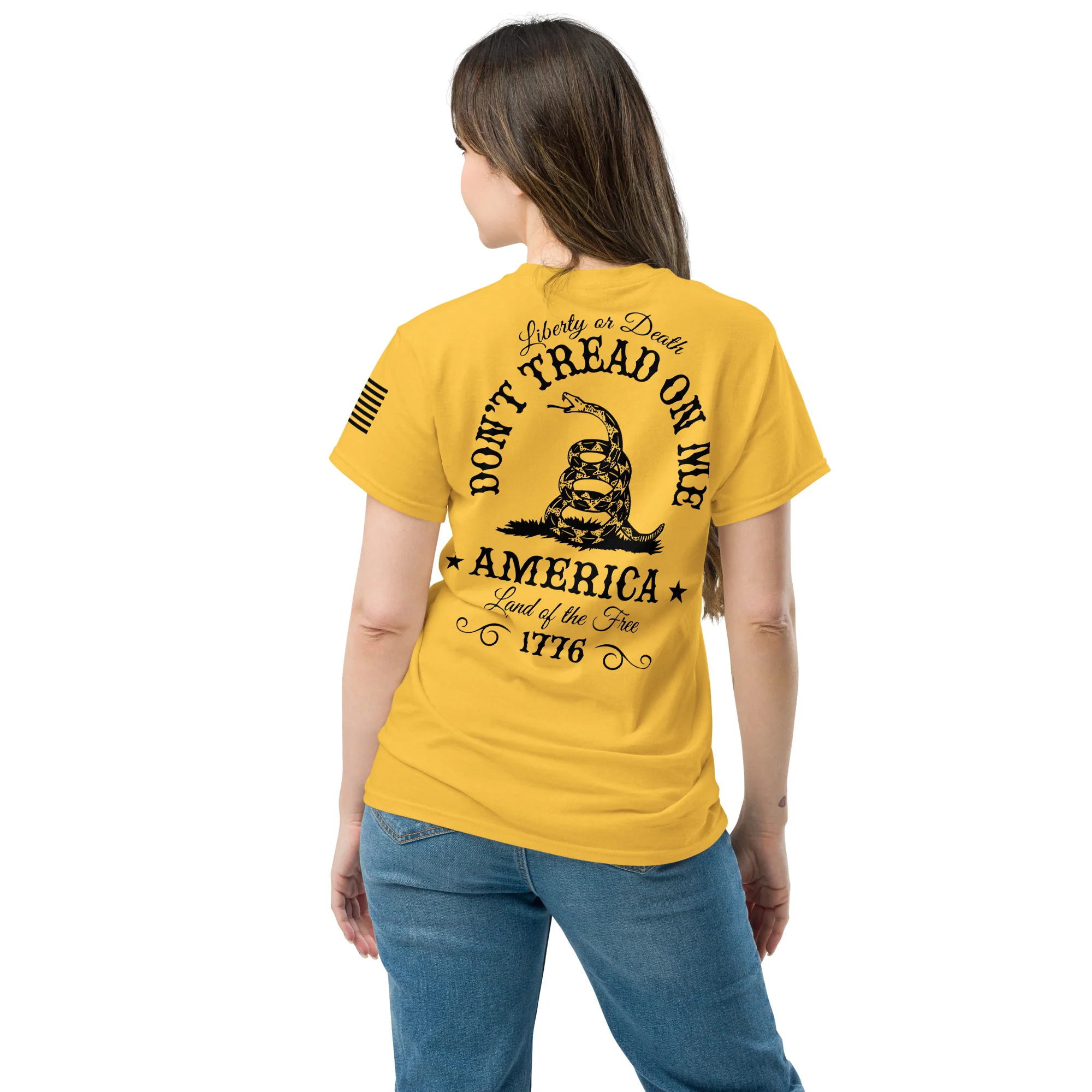 Liberty or Death T-Shirt | Unisex Classic Tees | Gildan 5000 - Image 3