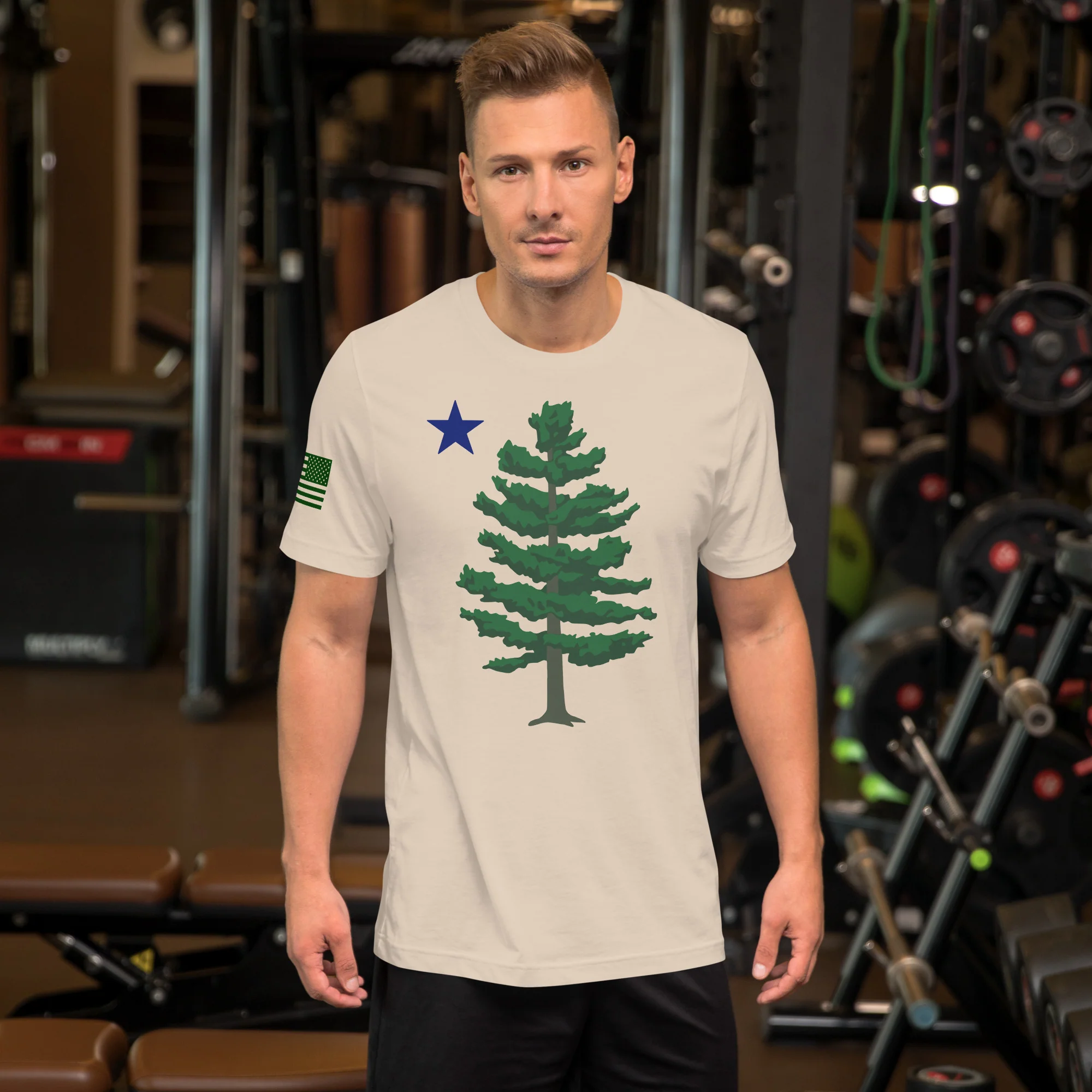 Maine Flag T-Shirt - Image 7