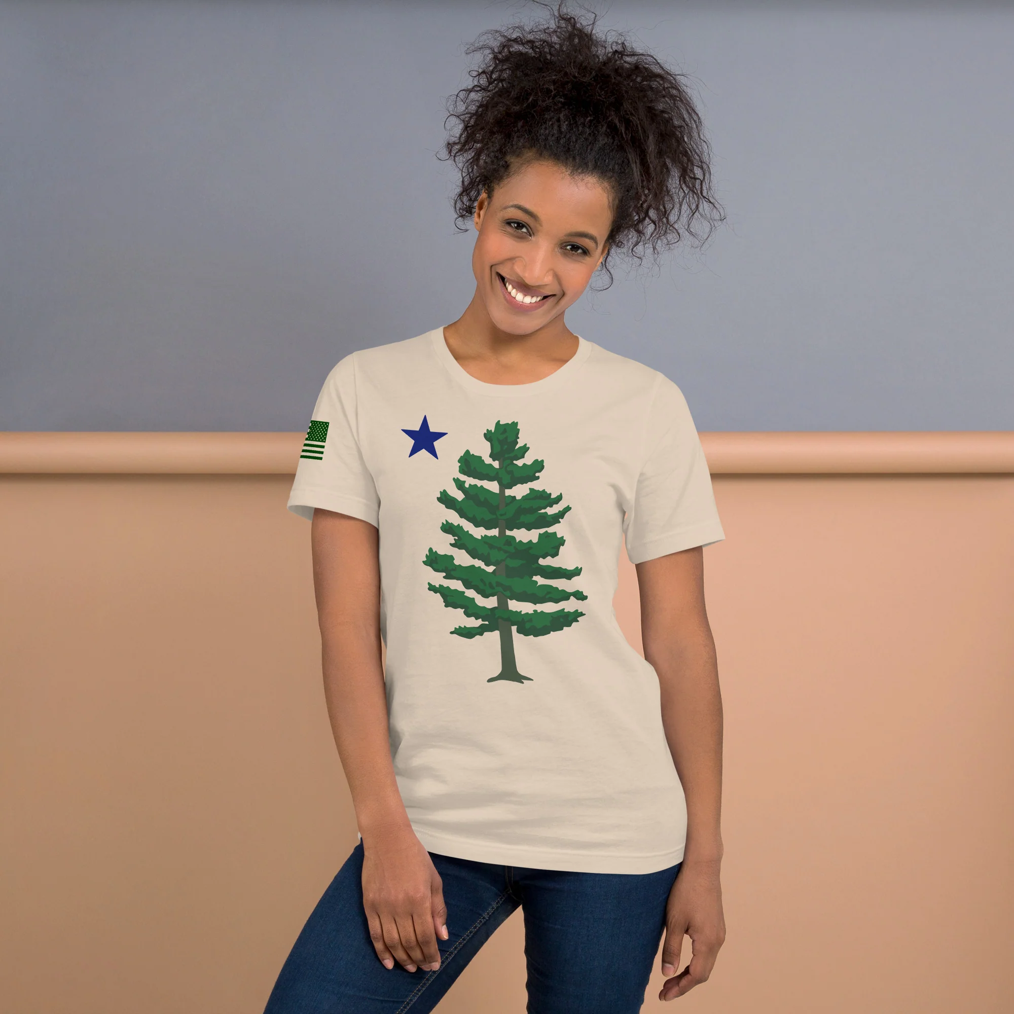 Maine Flag T-Shirt - Image 9