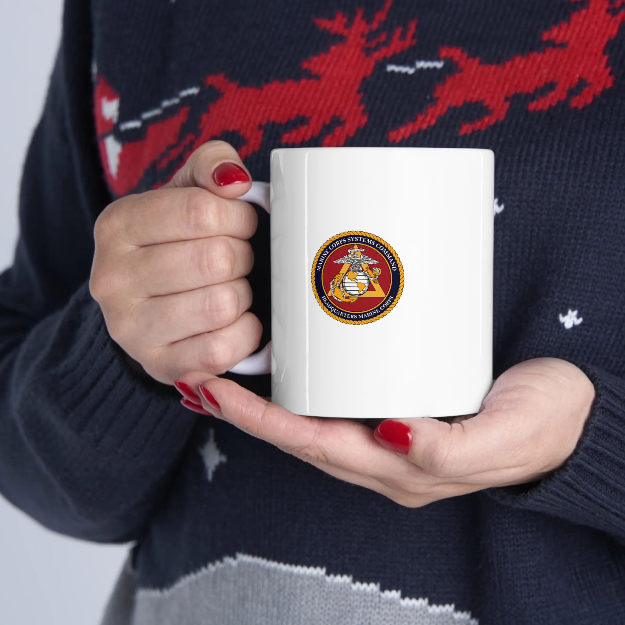 Marine Corps Systems Command Mug - 11oz - Image 11