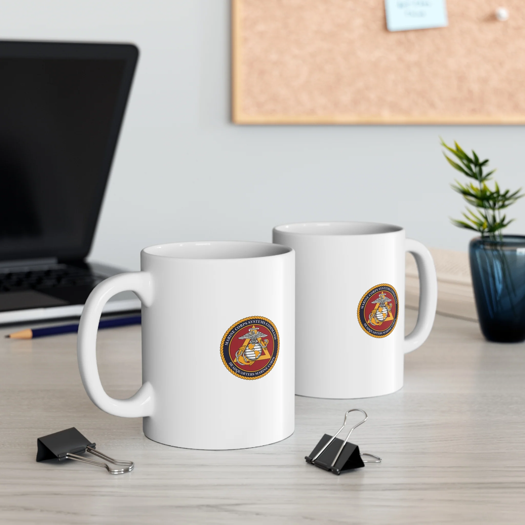 Marine Corps Systems Command Mug - 11oz - Image 5