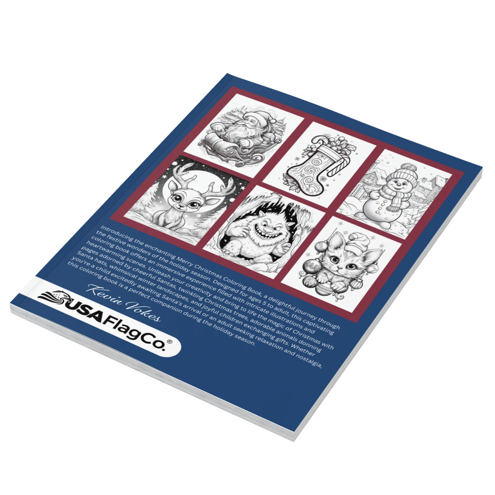 Merry Christmas Coloring Book - Image 4