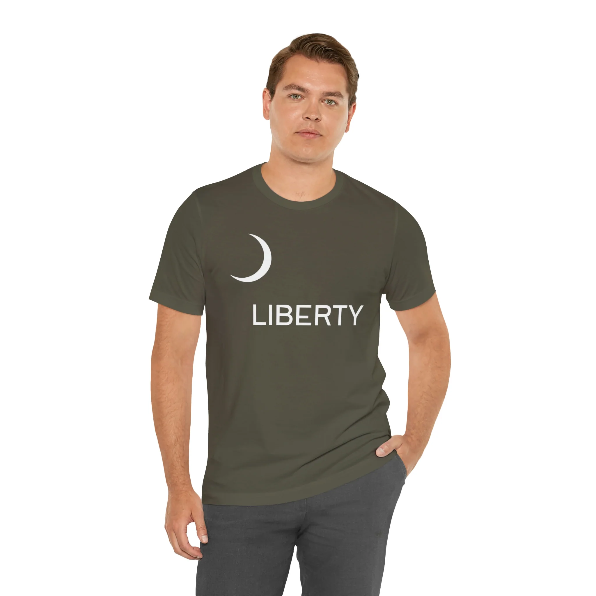 Moultrie Flag T Shirt: Bella + Canvas 3001 - Image 29