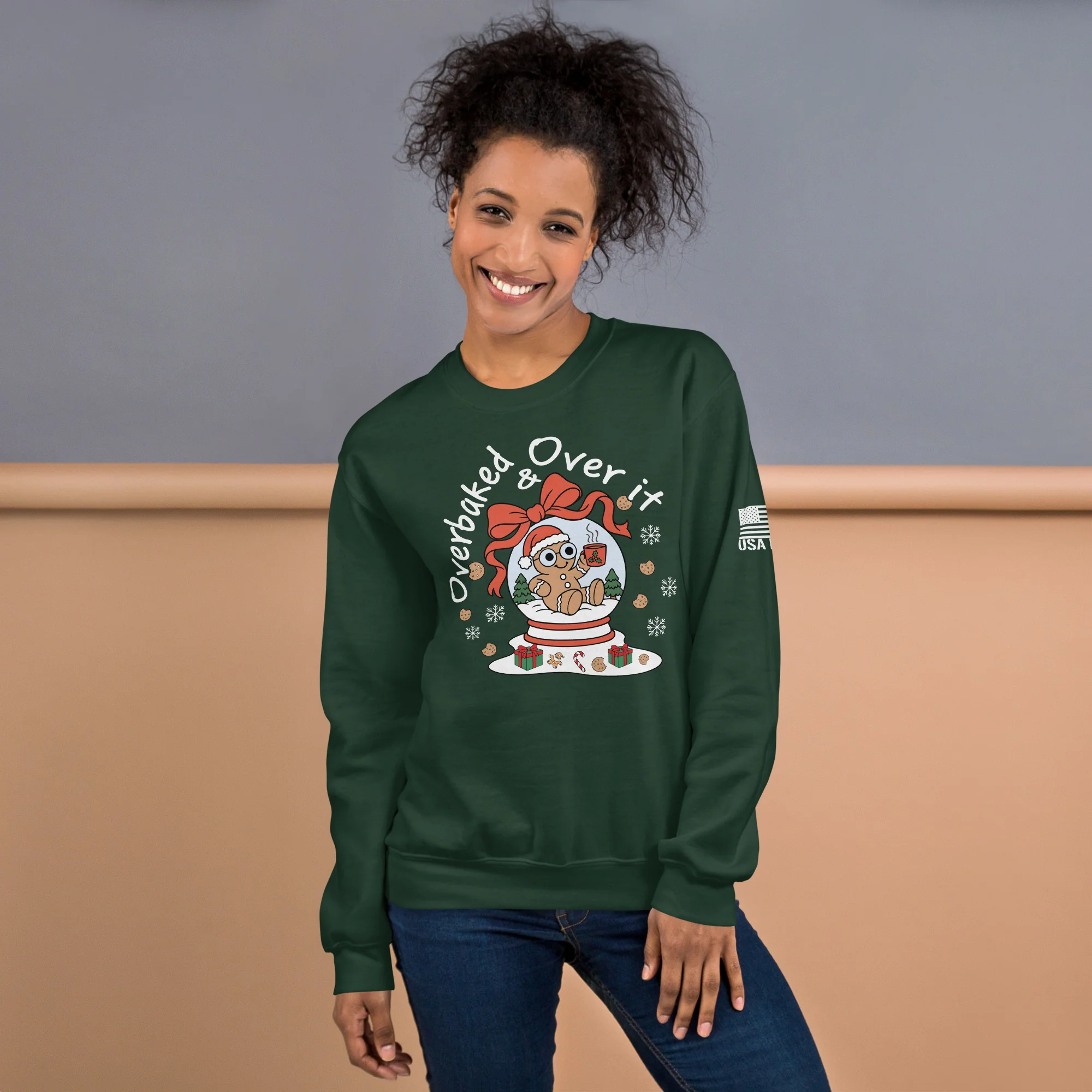 Overbaked & Over It Christmas | Unisex | DTF Printing - Image 10