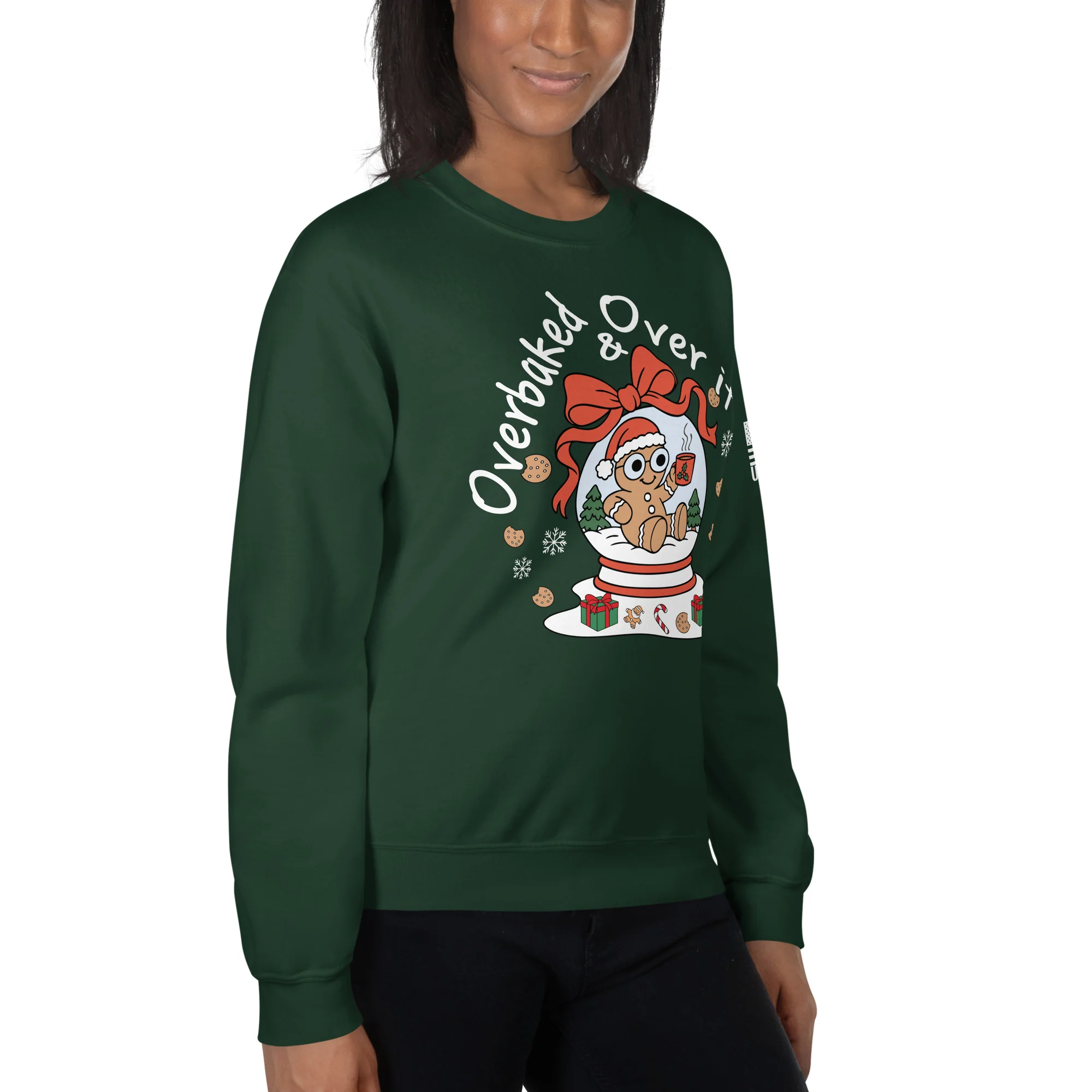 Overbaked & Over It Christmas | Unisex | DTF Printing - Image 9