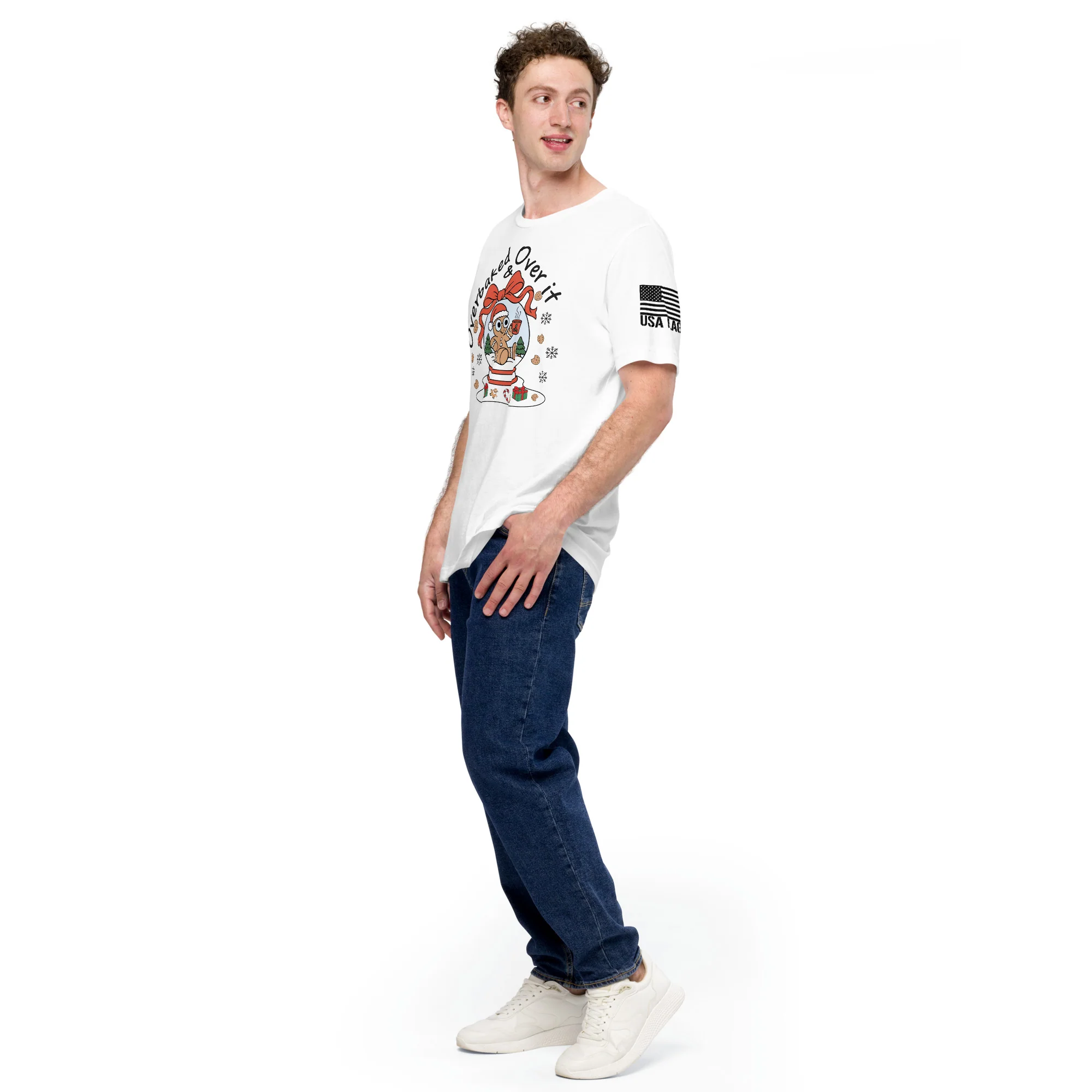 Overbaked & Over It | Unisex Christmas T-Shirts | DTF Printing - Image 11