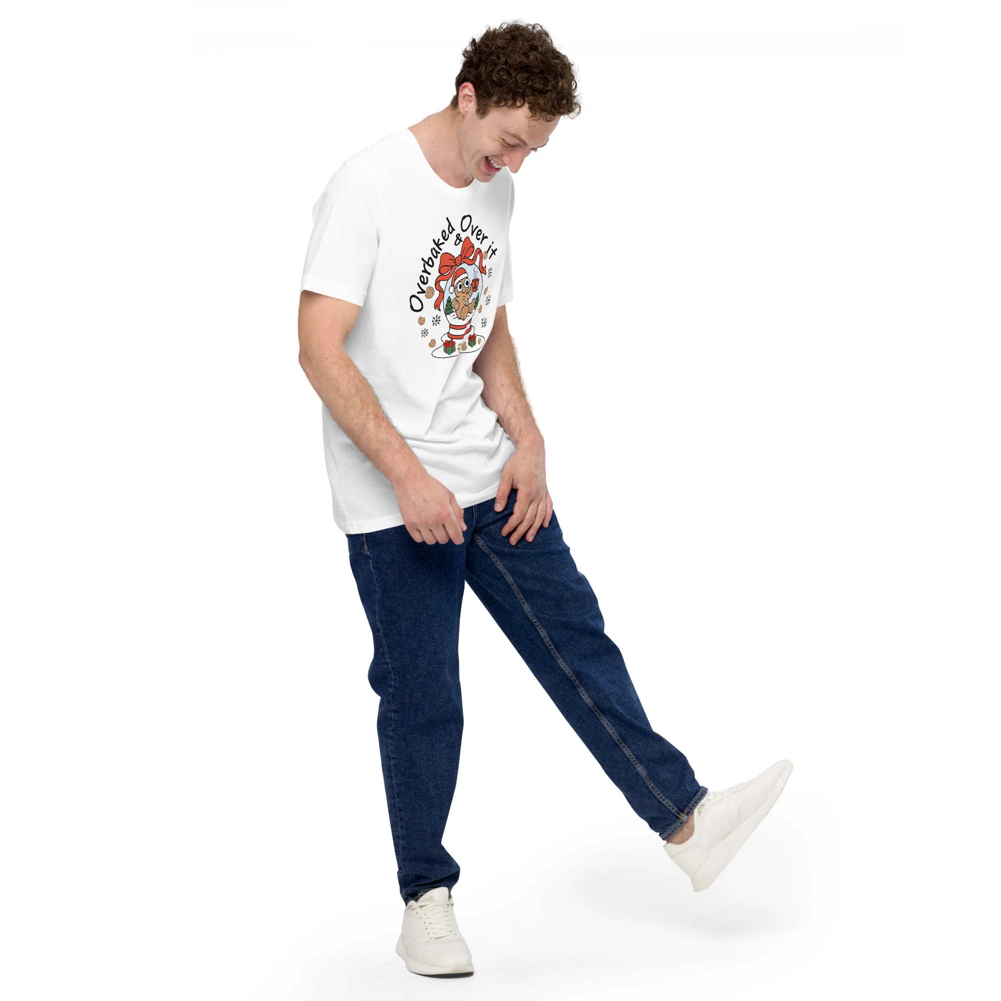 Overbaked & Over It | Unisex Christmas T-Shirts | DTF Printing - Image 12