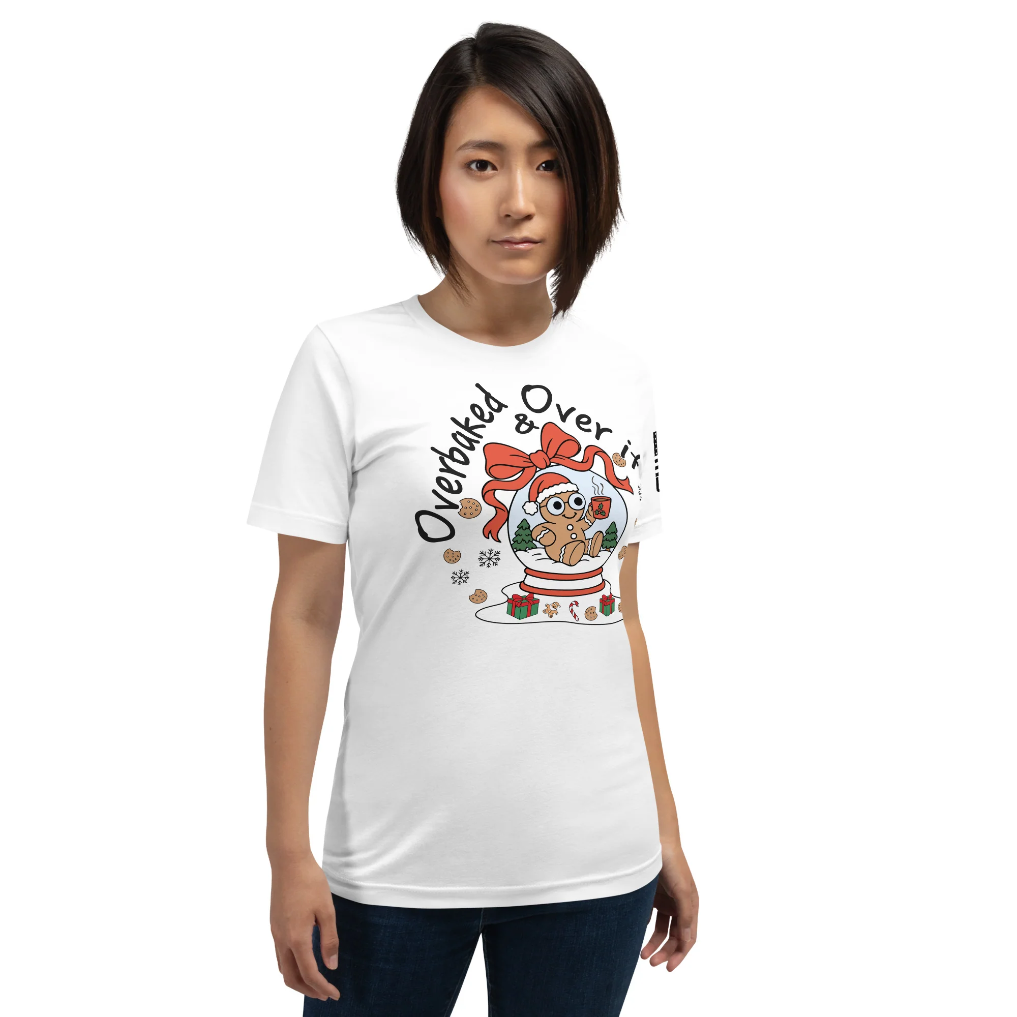 Overbaked & Over It | Unisex Christmas T-Shirts | DTF Printing - Image 15