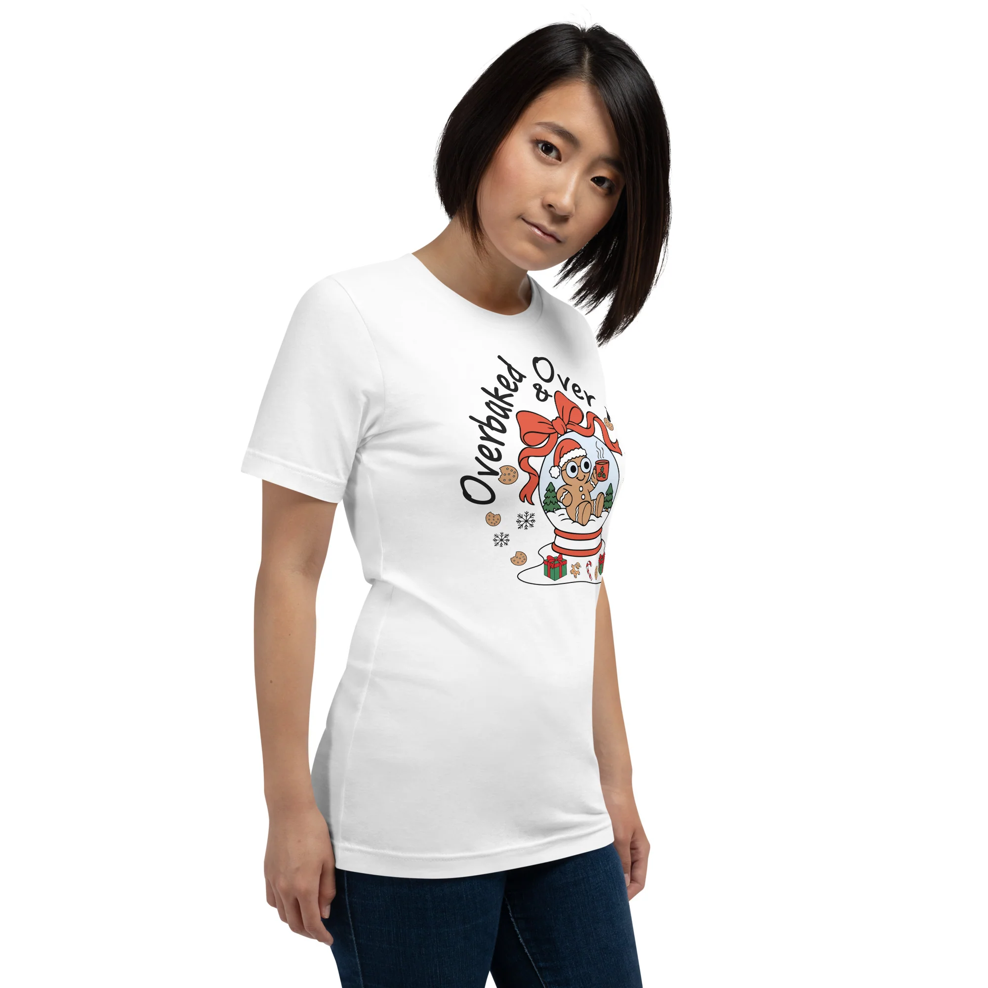 Overbaked & Over It | Unisex Christmas T-Shirts | DTF Printing - Image 20