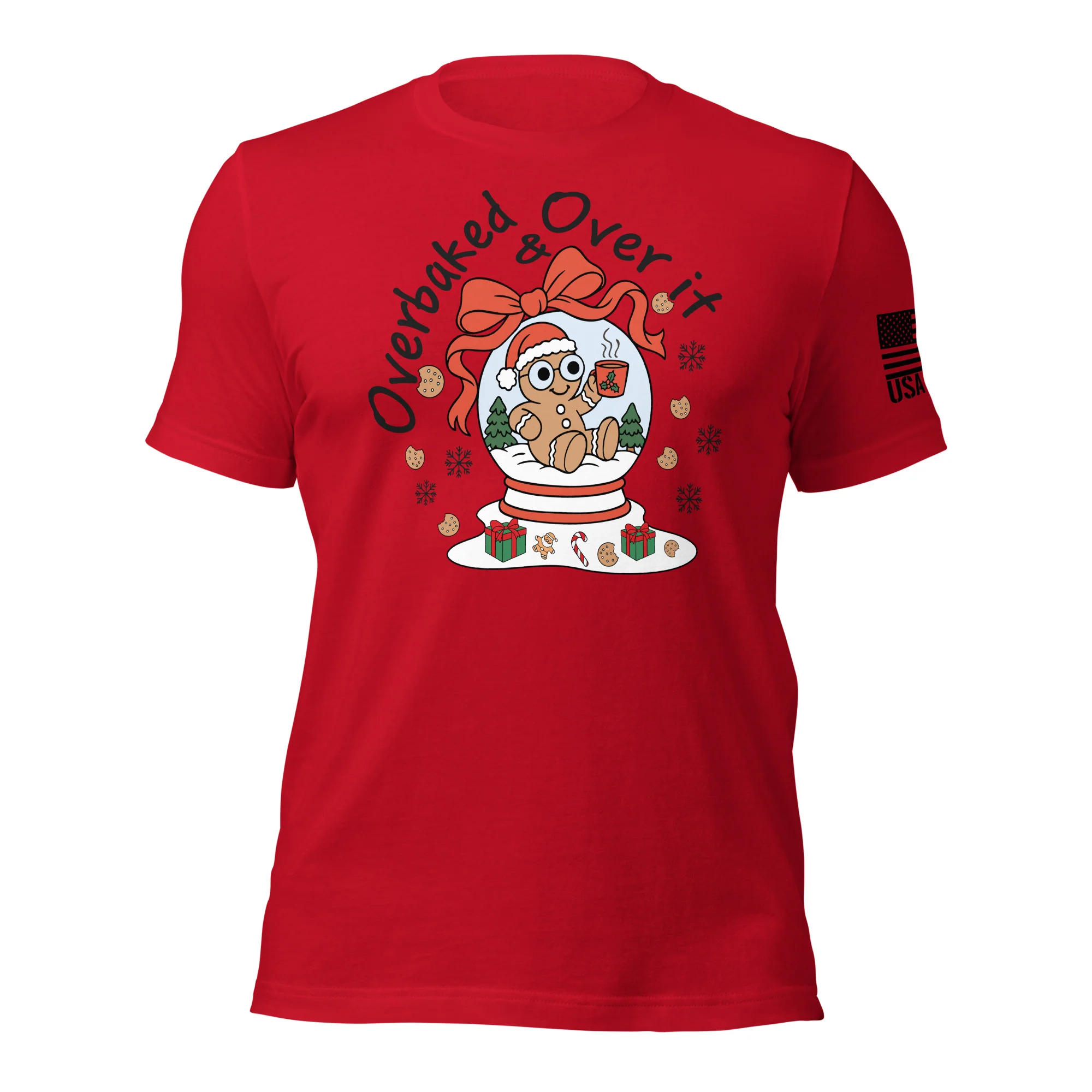 Overbaked & Over It | Unisex Christmas T-Shirts | DTF Printing - Image 24