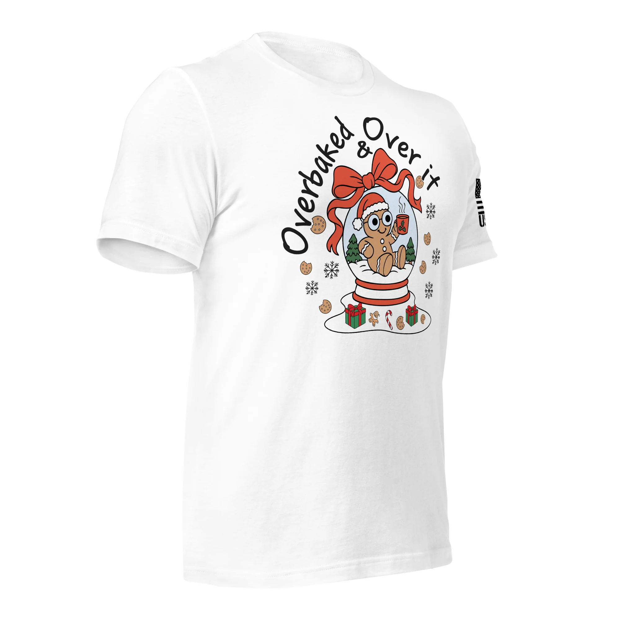 Overbaked & Over It | Unisex Christmas T-Shirts | DTF Printing - Image 4
