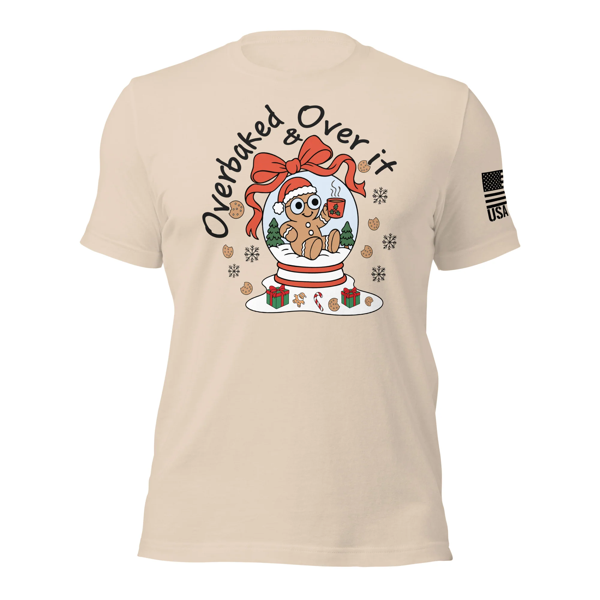 Overbaked & Over It | Unisex Christmas T-Shirts | DTF Printing - Image 68