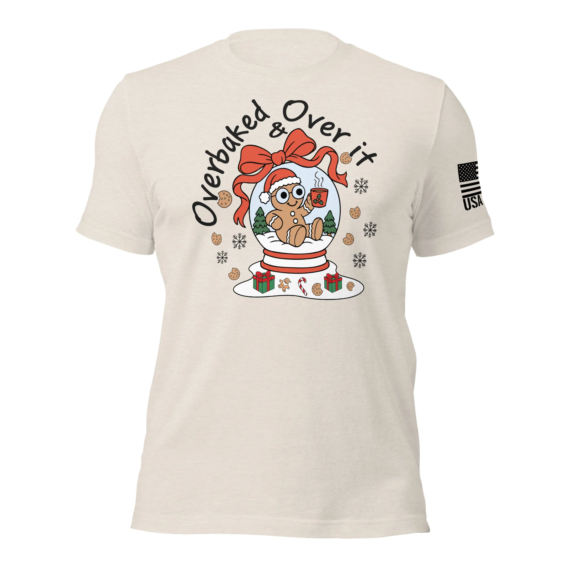 Overbaked & Over It | Unisex Christmas T-Shirts | DTF Printing - Image 72