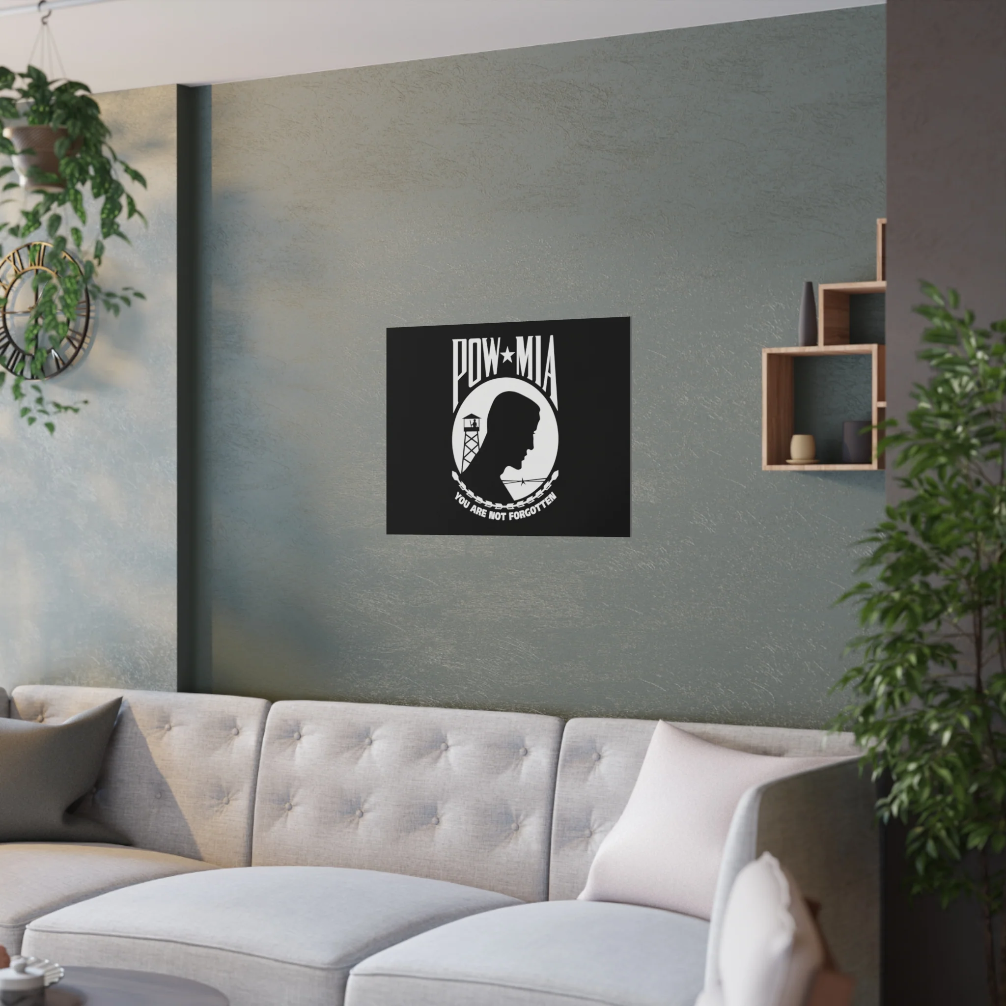 POW-MIA Flag Poster "You Are Not Forgotten" - Image 15