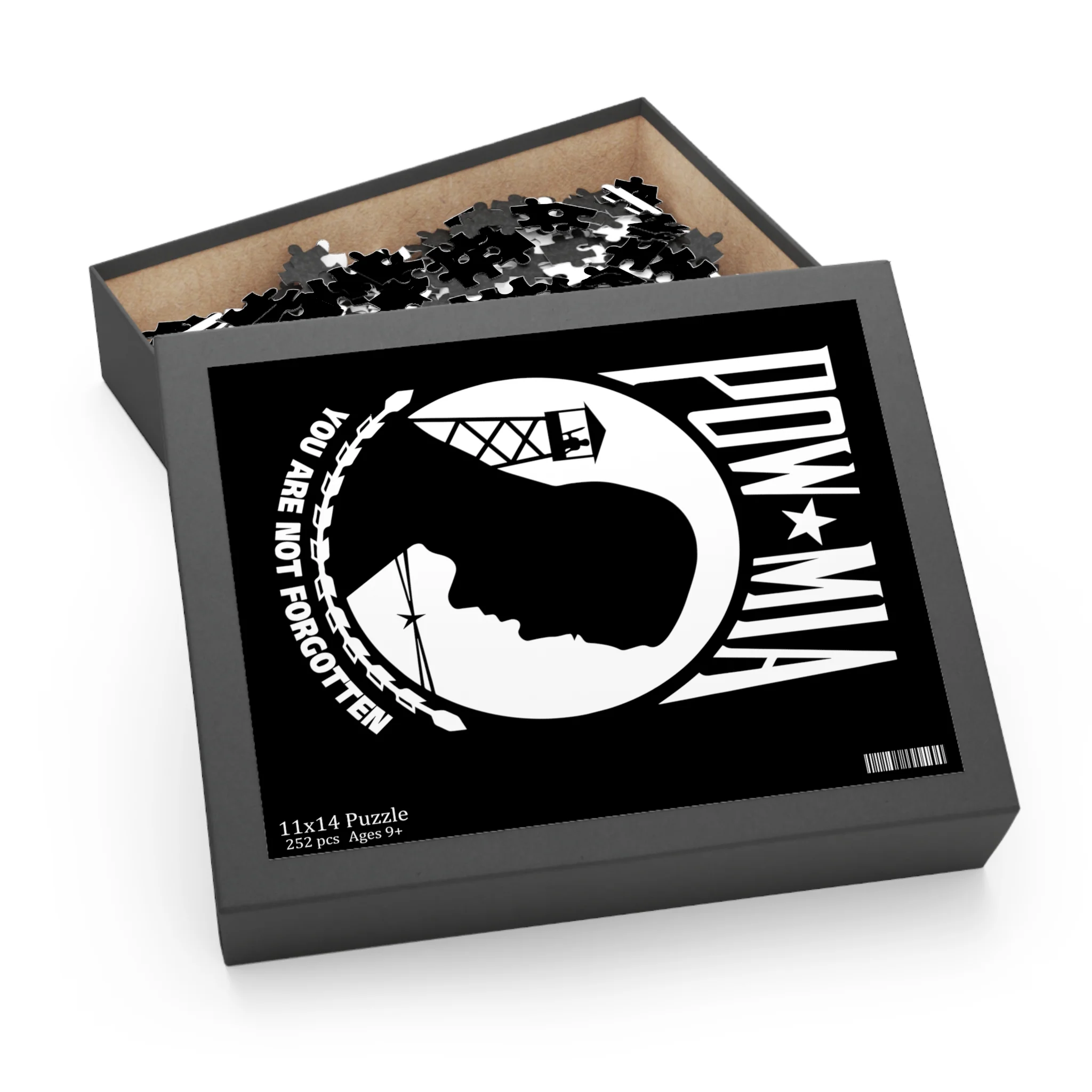 POW-MIA Flag Puzzle (120, 252, 500-Piece) - Image 2
