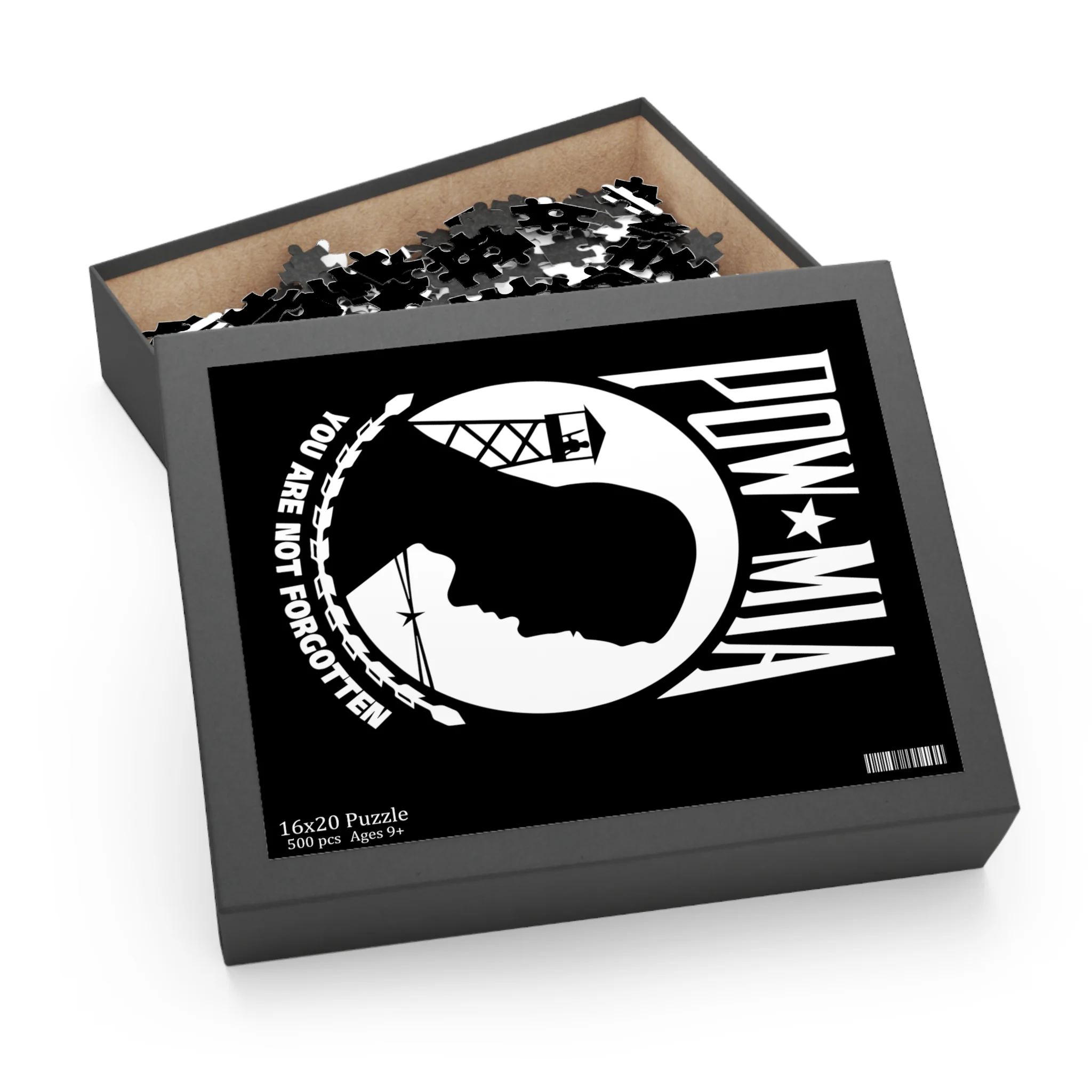 POW-MIA Flag Puzzle (120, 252, 500-Piece) - Image 3