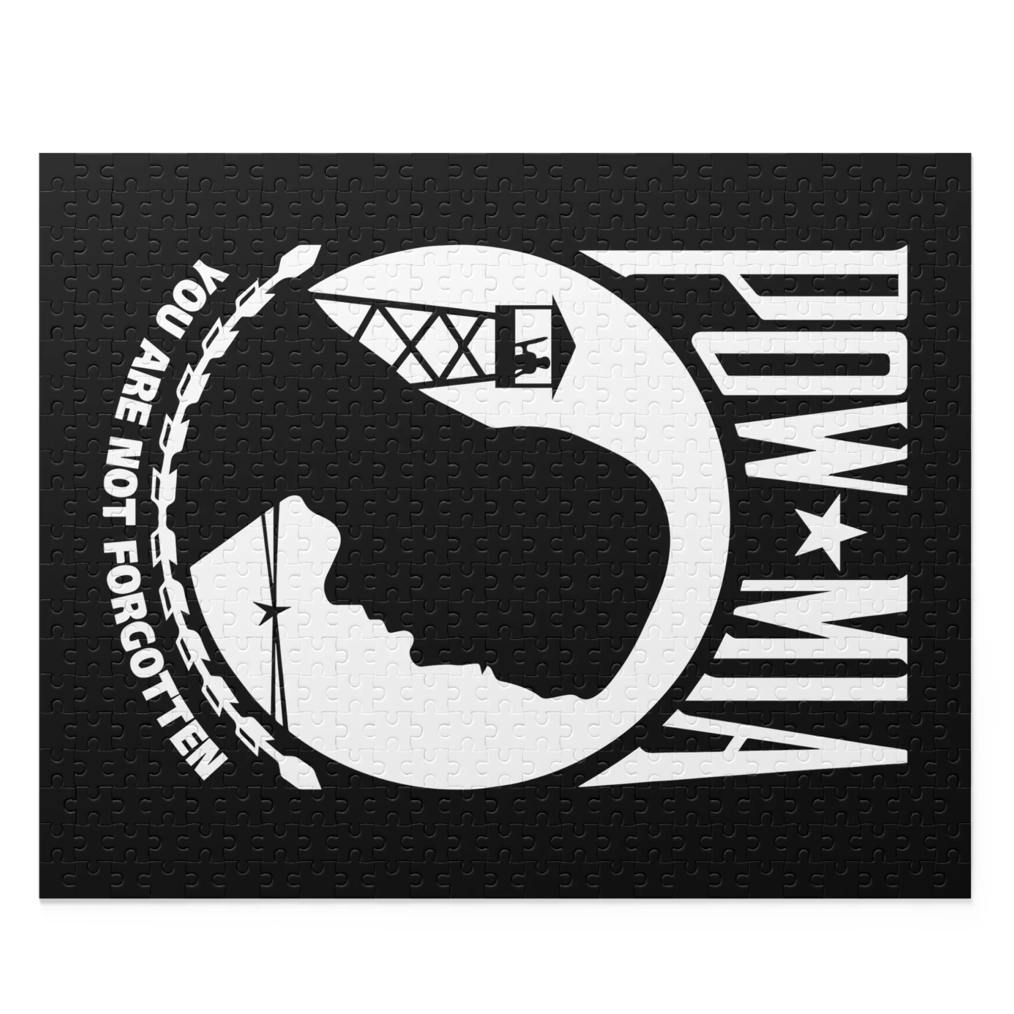 POW-MIA Flag Puzzle (120, 252, 500-Piece) - Image 8