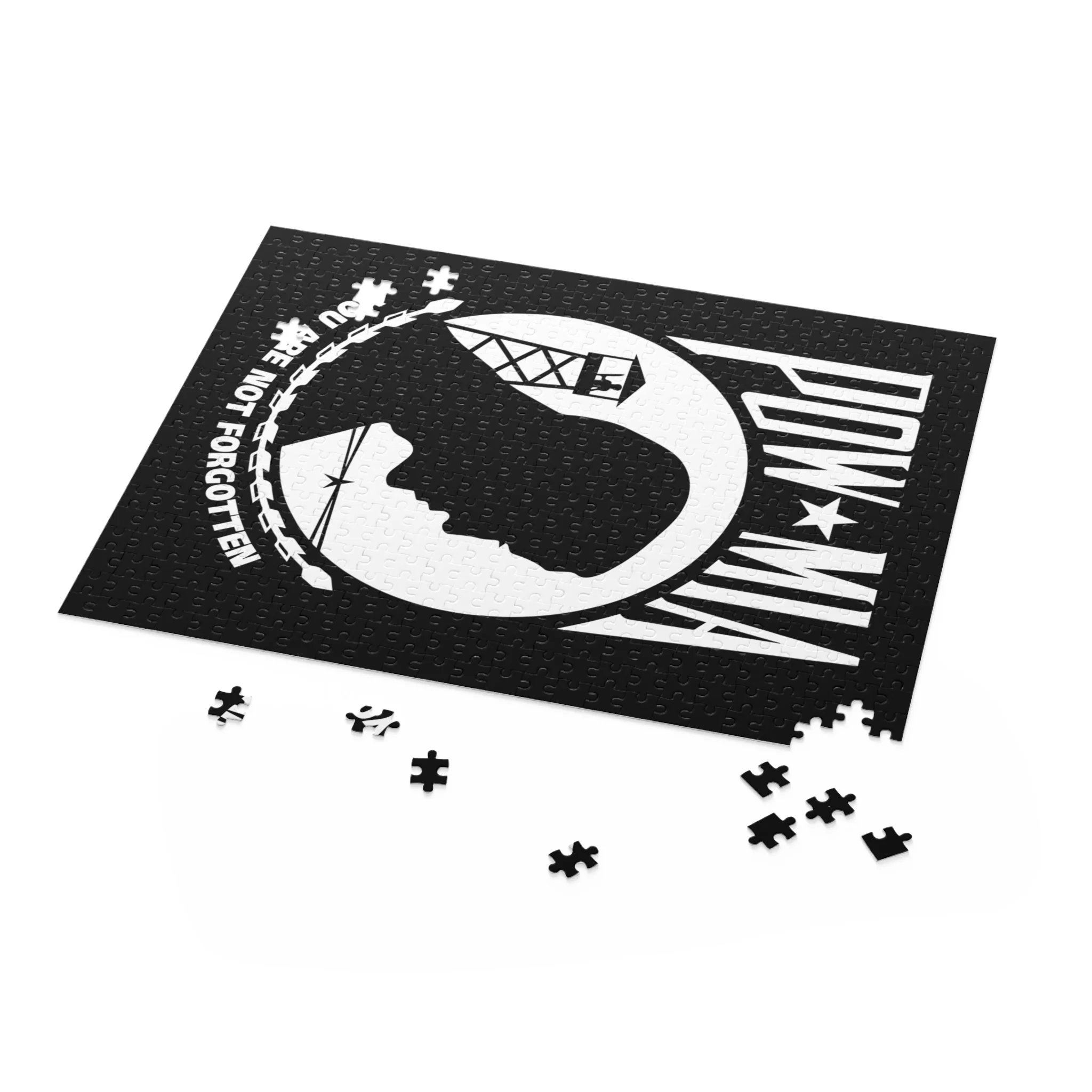 POW-MIA Flag Puzzle (120, 252, 500-Piece) - Image 9