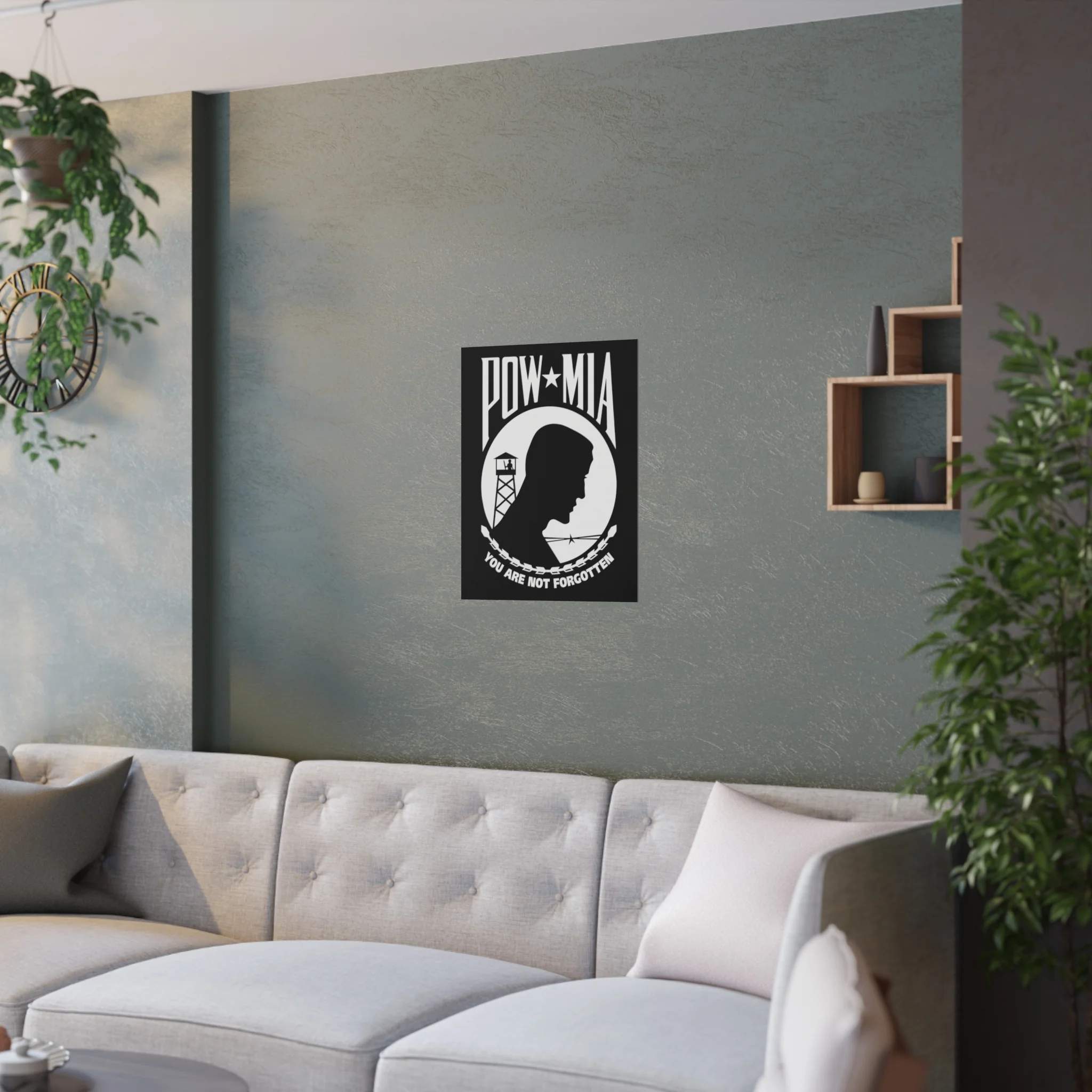 POW-MIA Poster "You Are Not Forgotten" - Image 11