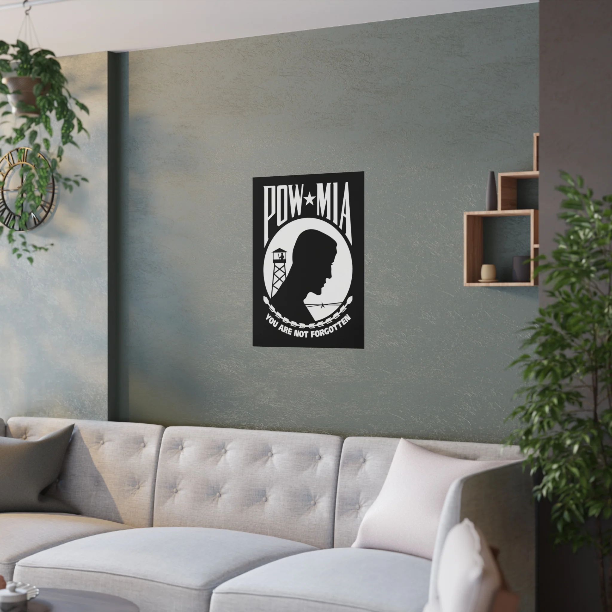 POW-MIA Poster "You Are Not Forgotten" - Image 13