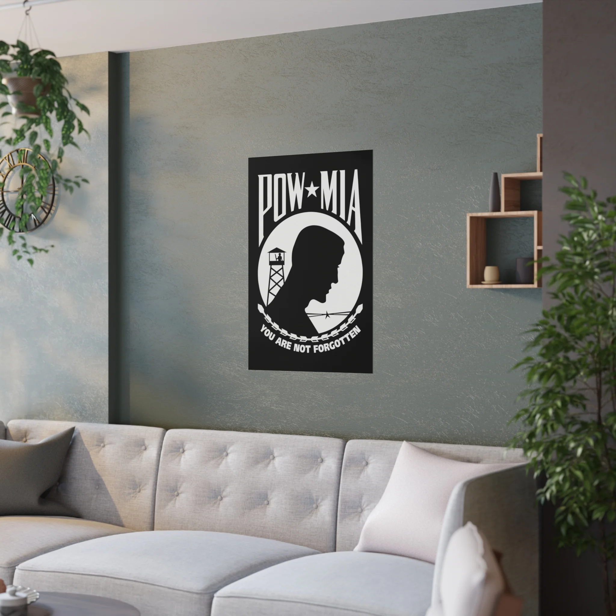 POW-MIA Poster "You Are Not Forgotten" - Image 15