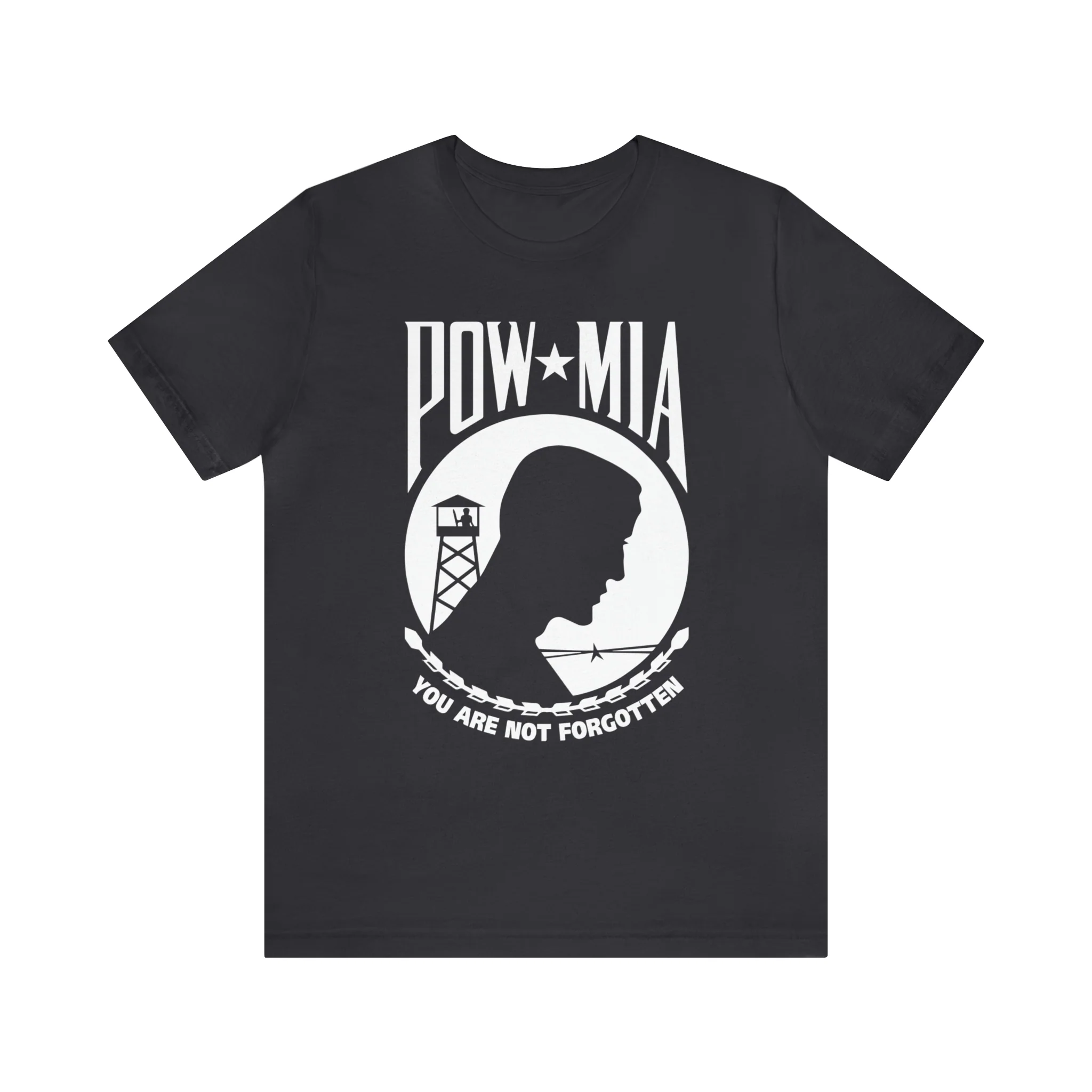 POW-MIA T Shirt: Bella + Canvas 3001 - Image 27