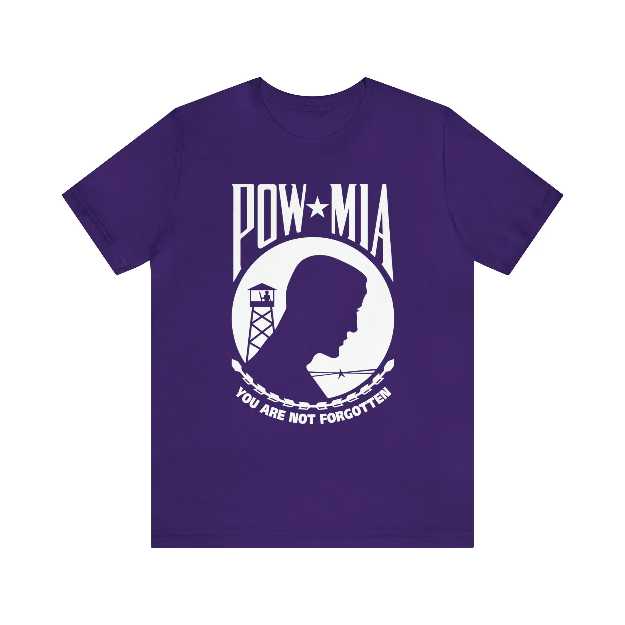 POW-MIA T Shirt: Bella + Canvas 3001 - Image 63