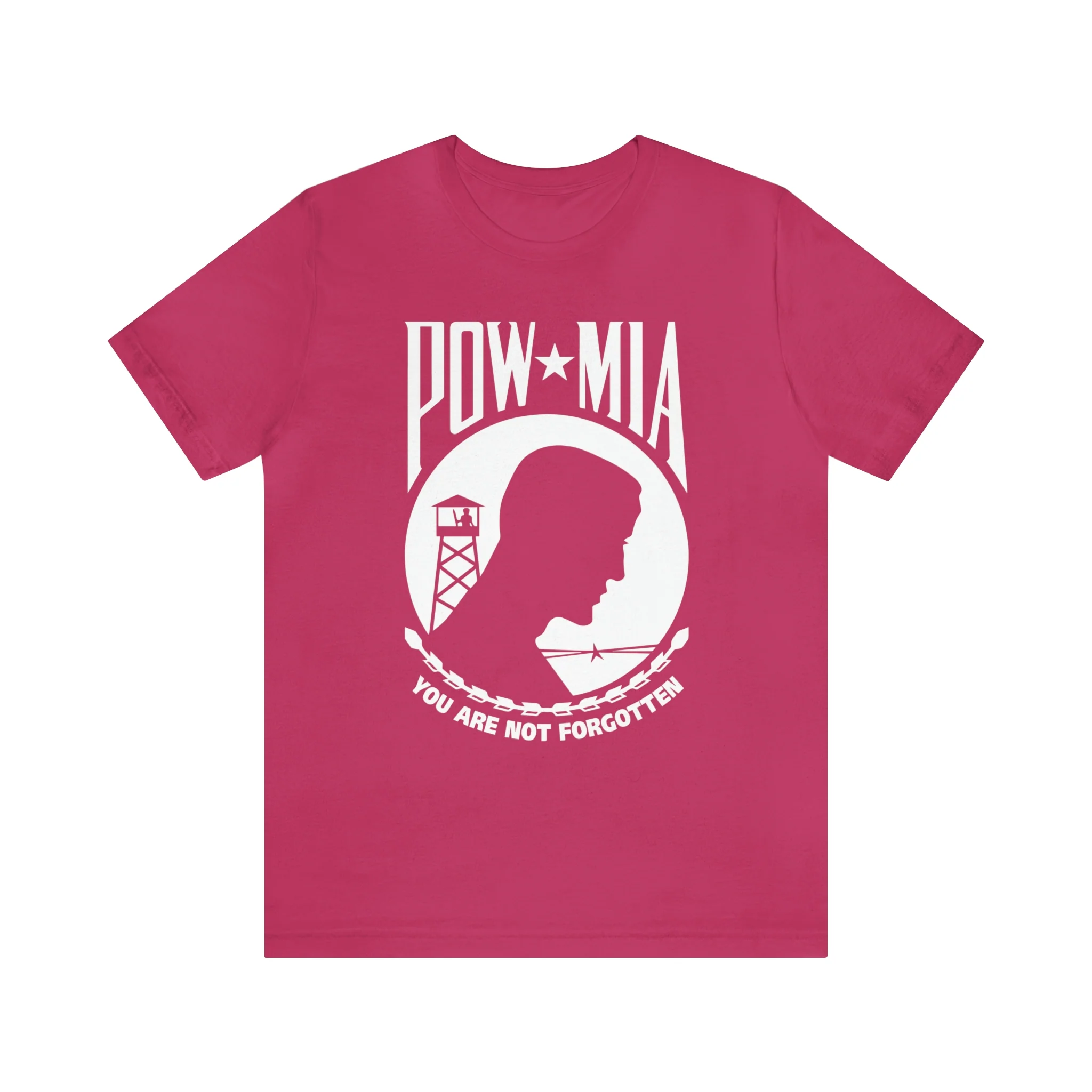 POW-MIA T Shirt: Bella + Canvas 3001 - Image 69