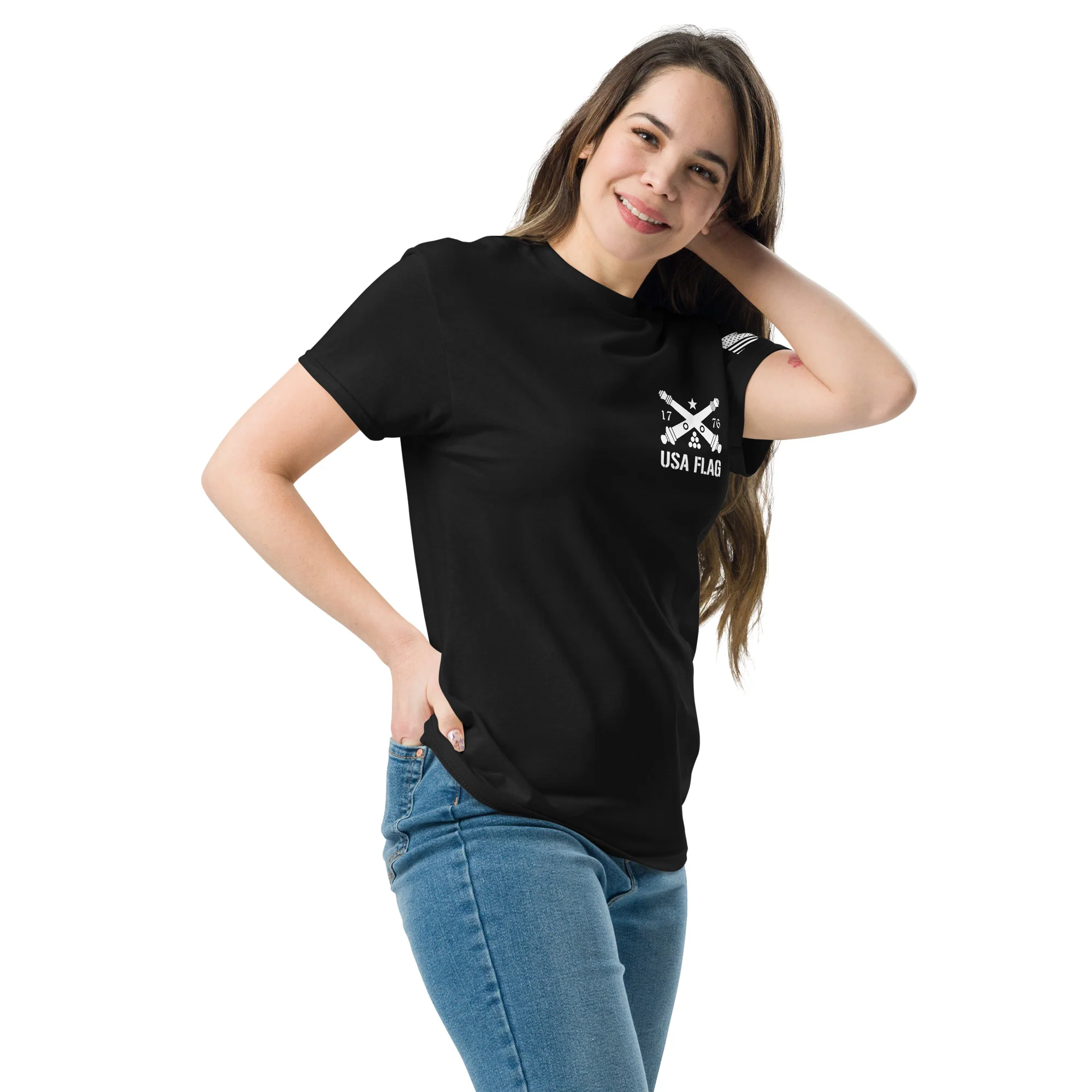 POW-MIA T-Shirt | DTF Printing | Unisex Classic Tee | Gildan 5000 - Image 10