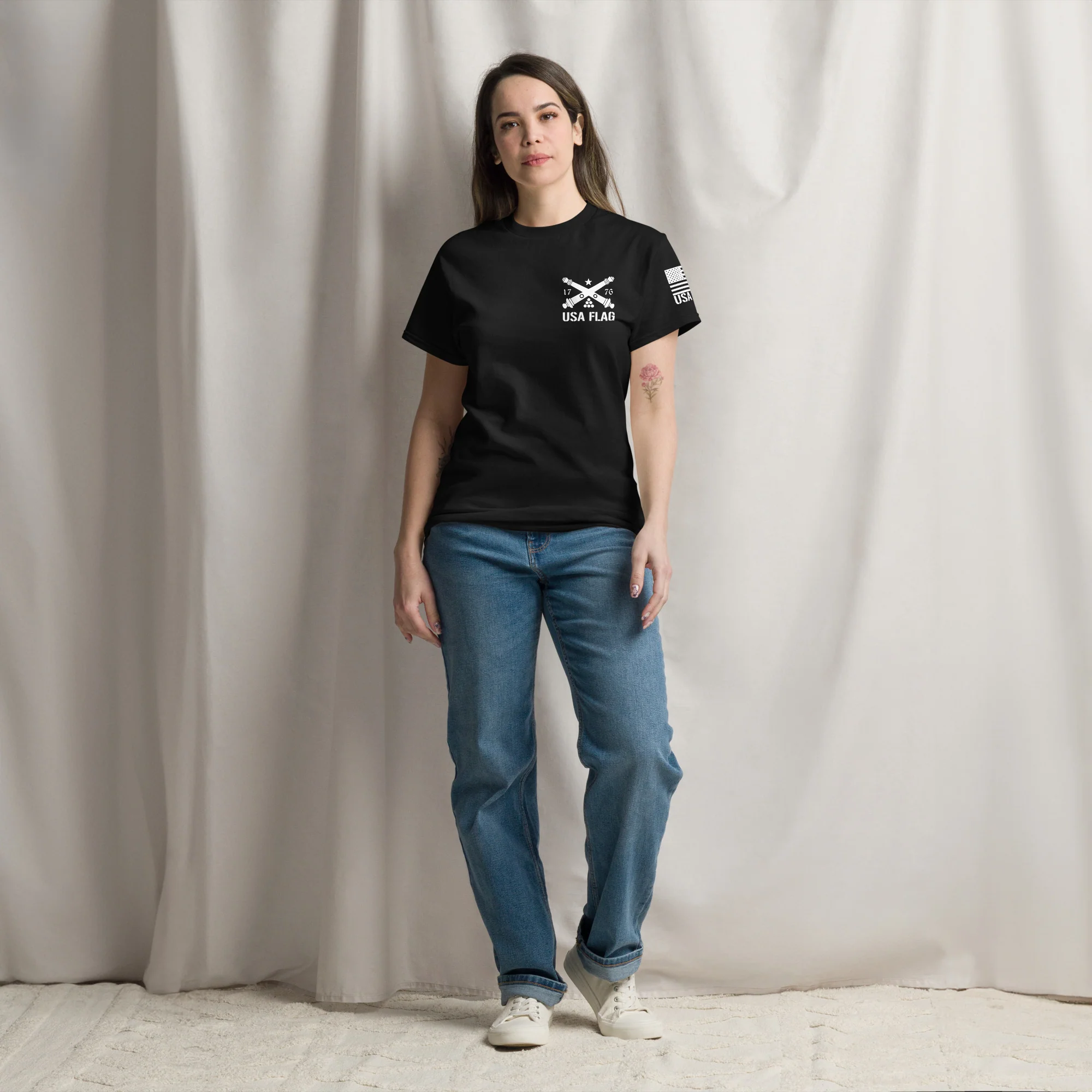 POW-MIA T-Shirt | DTF Printing | Unisex Classic Tee | Gildan 5000 - Image 11