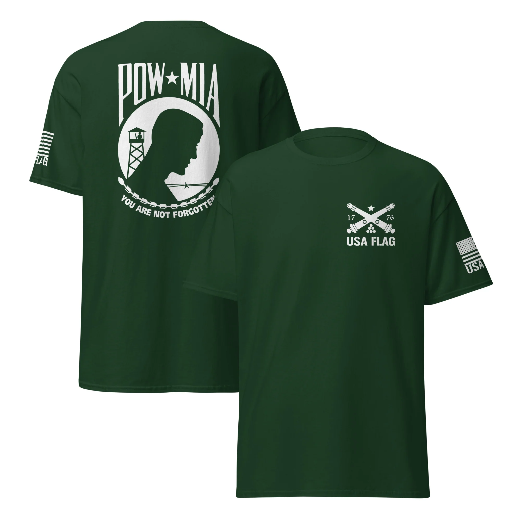 POW-MIA T-Shirt | DTF Printing | Unisex Classic Tee | Gildan 5000 - Image 18