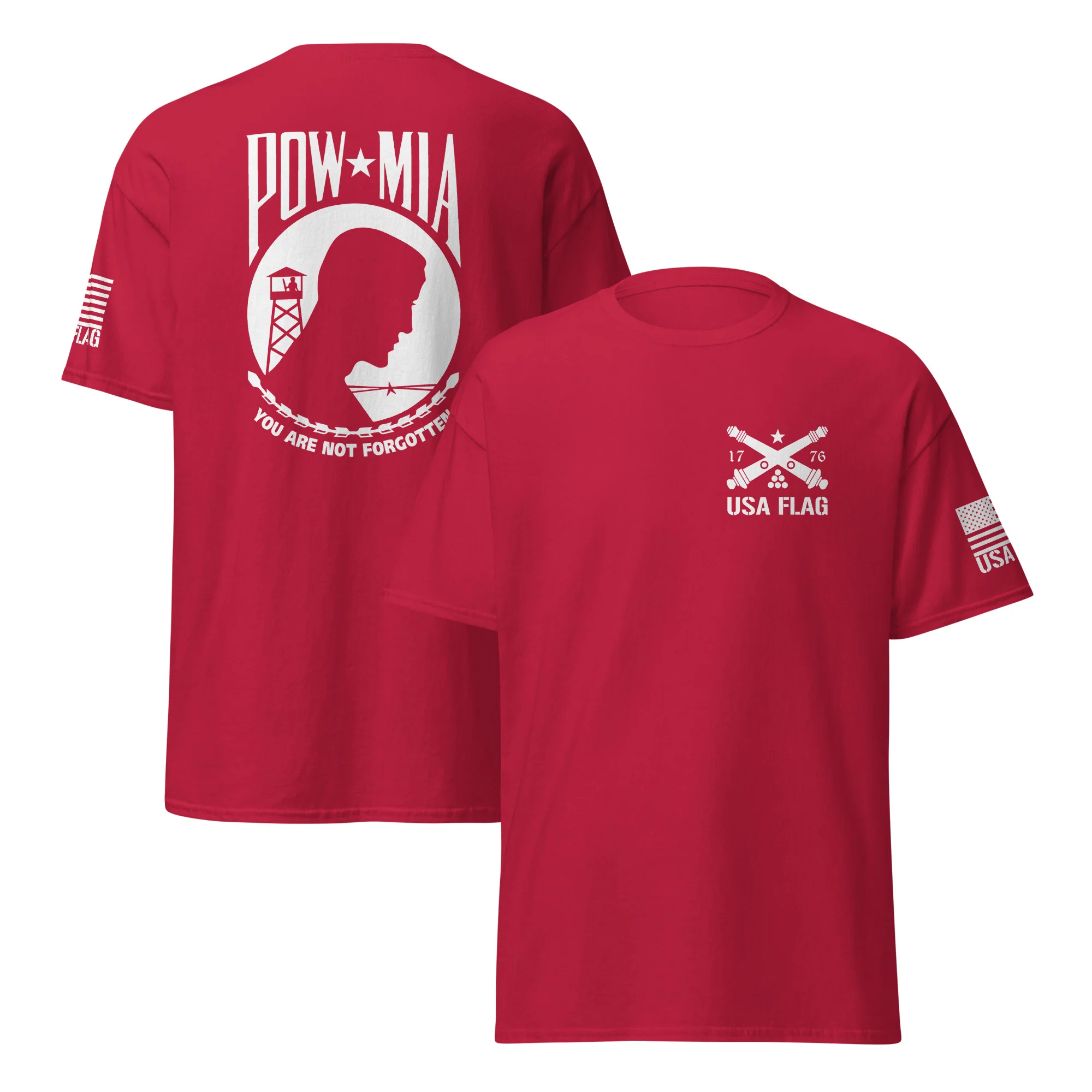 POW-MIA T-Shirt | DTF Printing | Unisex Classic Tee | Gildan 5000 - Image 20