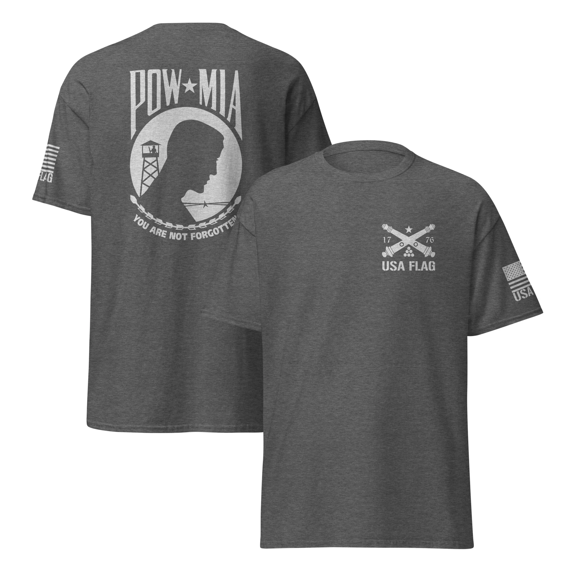 POW-MIA T-Shirt | DTF Printing | Unisex Classic Tee | Gildan 5000 - Image 22