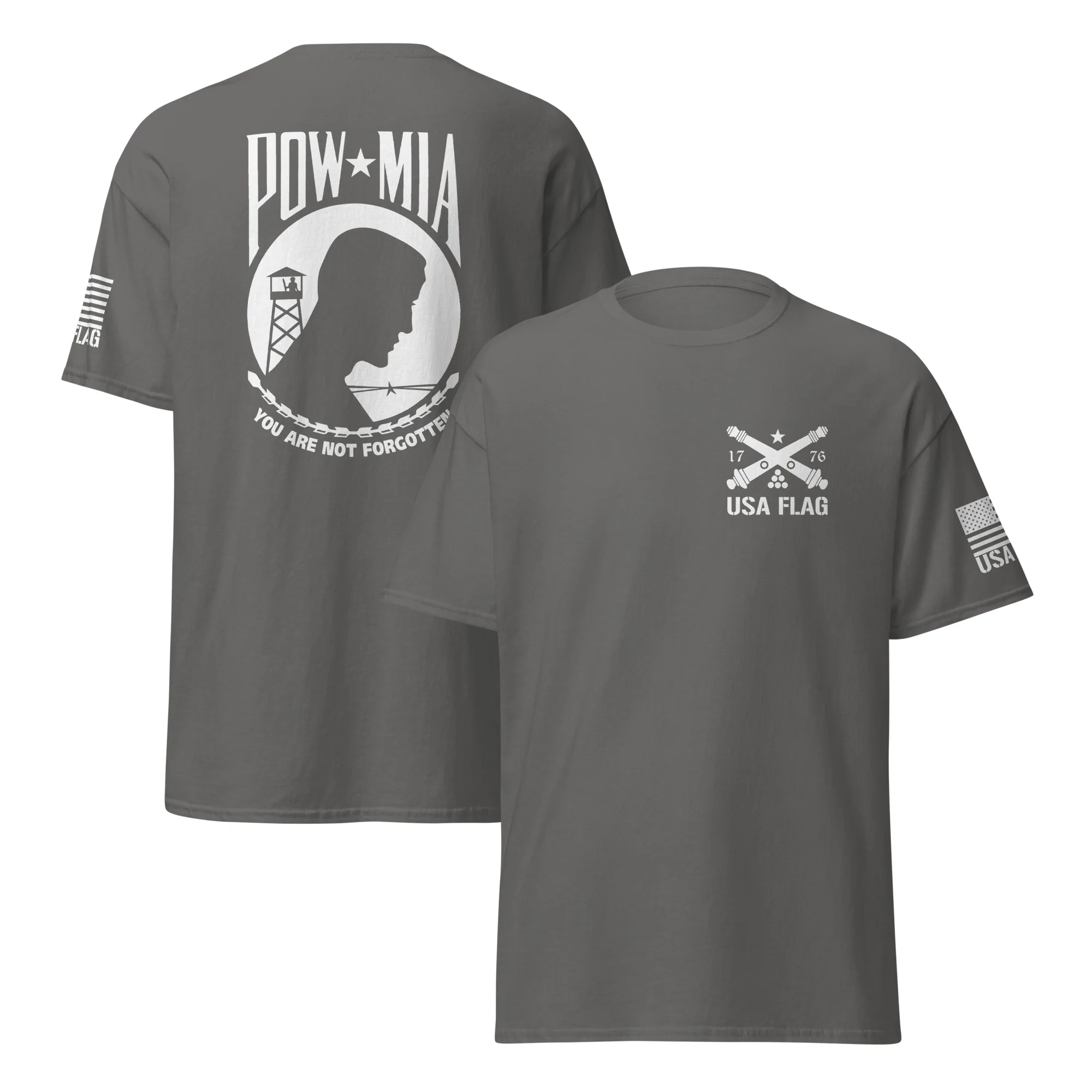 POW-MIA T-Shirt | DTF Printing | Unisex Classic Tee | Gildan 5000 - Image 23