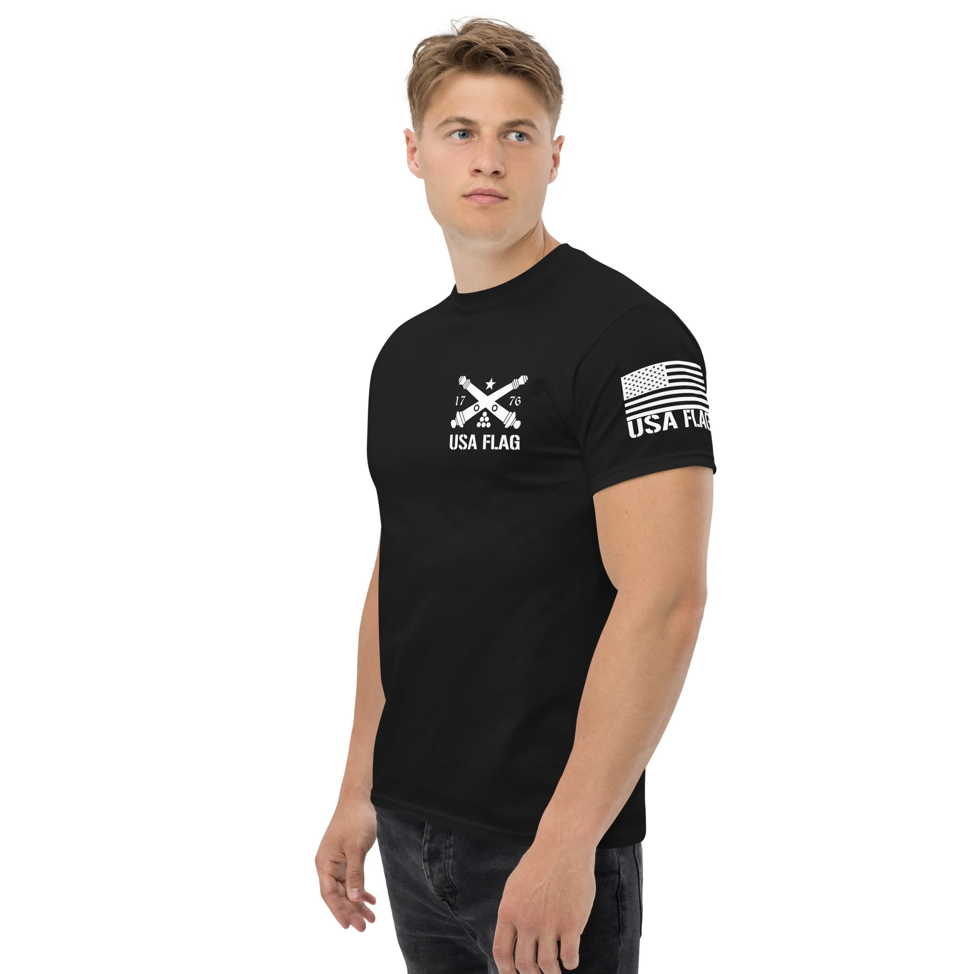 POW-MIA T-Shirt | DTF Printing | Unisex Classic Tee | Gildan 5000 - Image 4