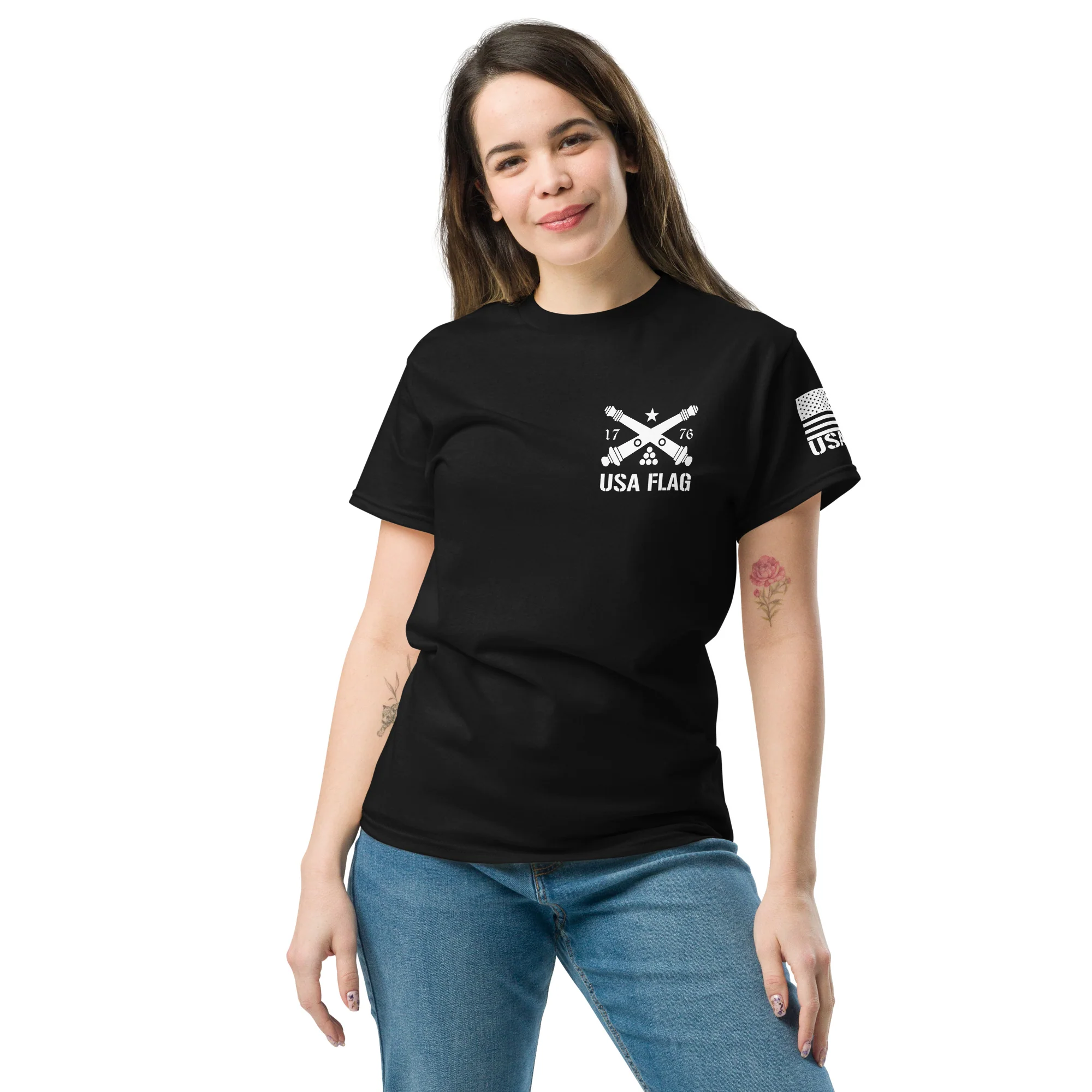 POW-MIA T-Shirt | DTF Printing | Unisex Classic Tee | Gildan 5000 - Image 8