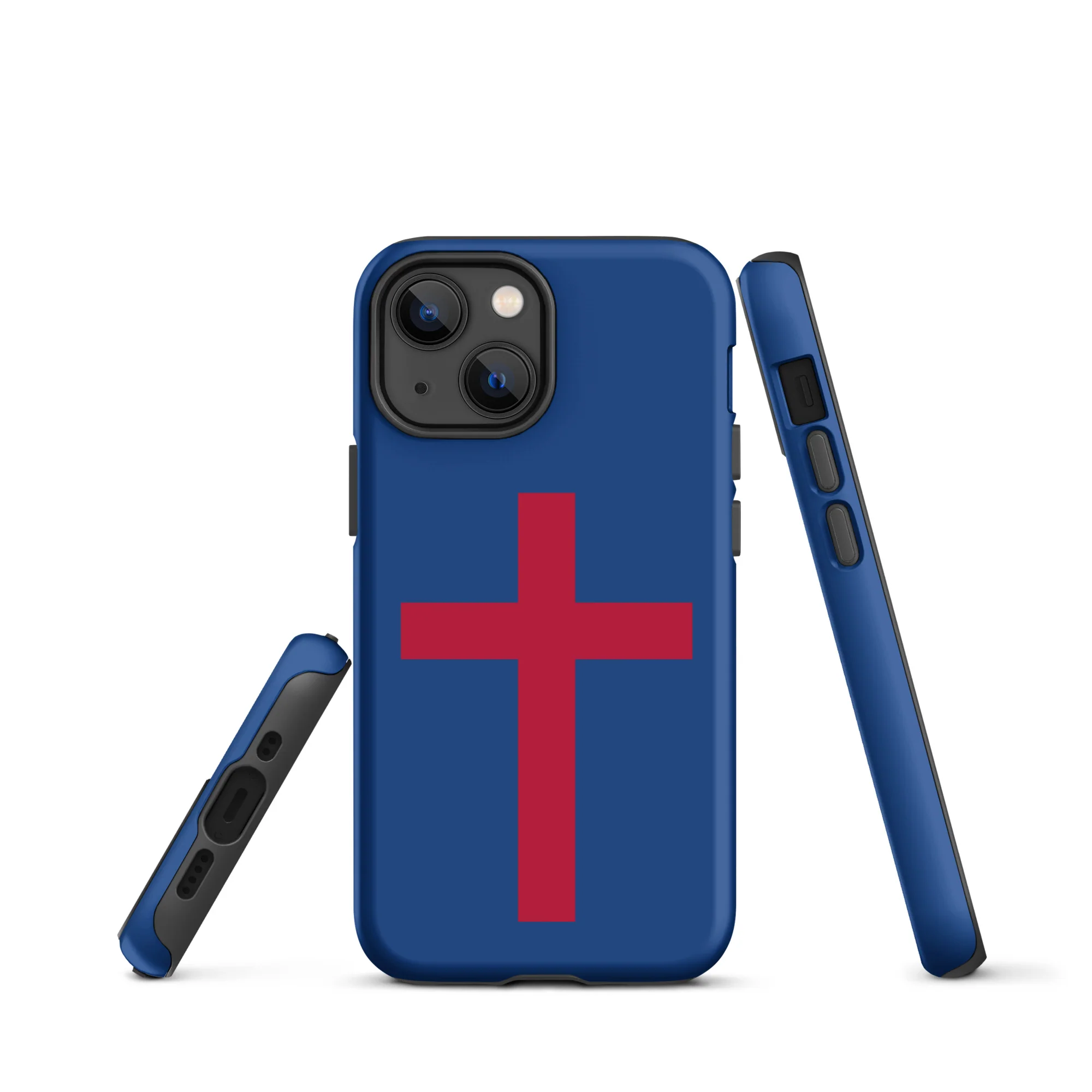 Red Christian Cross Tough Case for iPhone® - Image 17