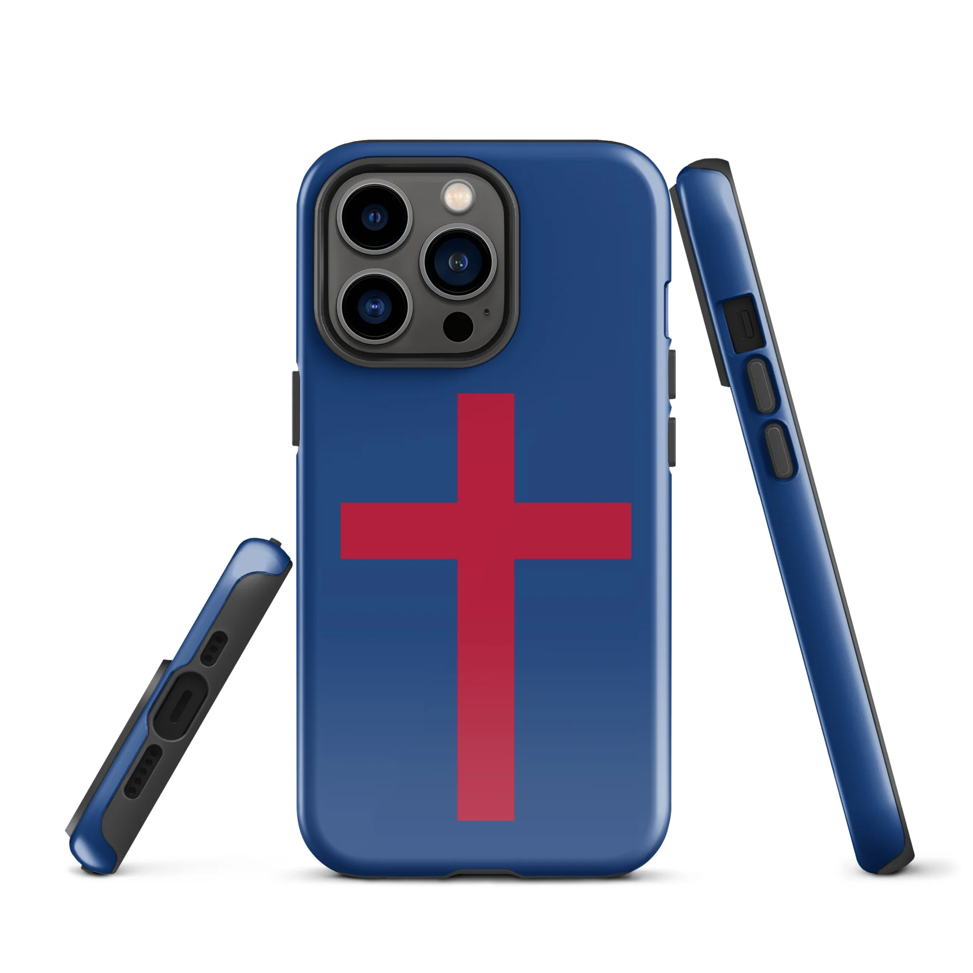 Red Christian Cross Tough Case for iPhone® - Image 20